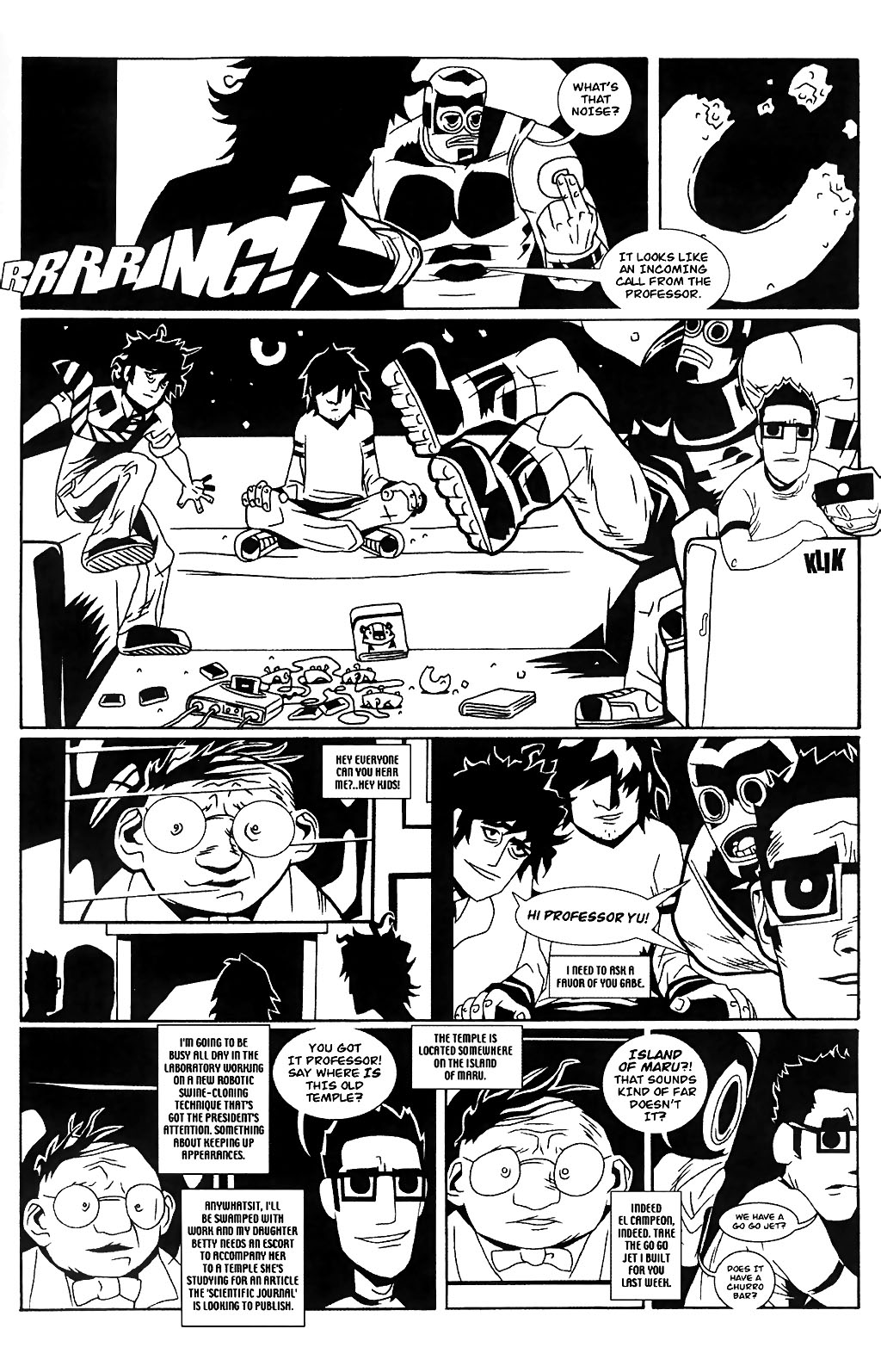 Read online Amazing Joy Buzzards: Vol. 1 comic -  Issue #2 - 6