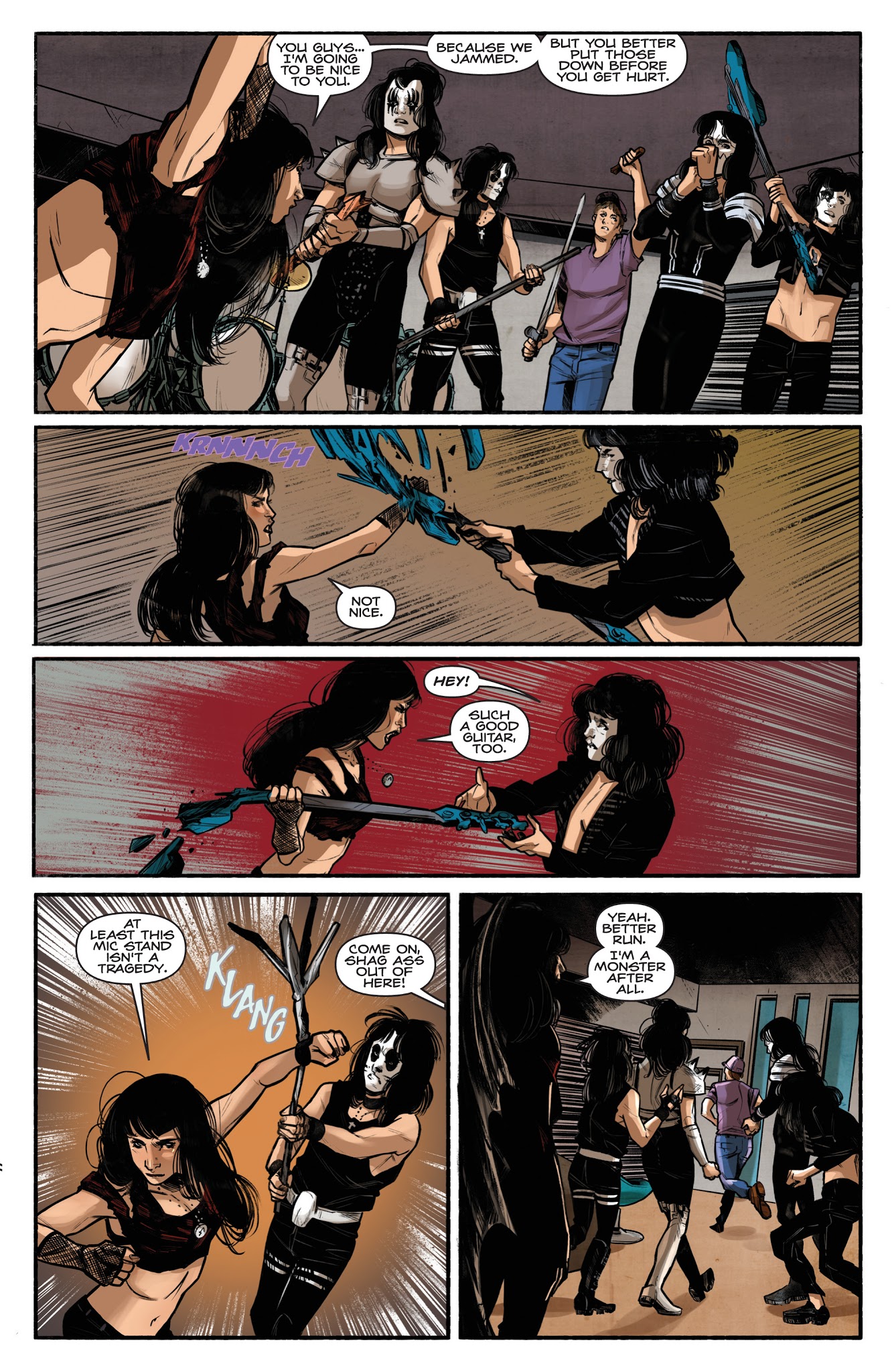 Read online Kiss/Vampirella comic -  Issue #3 - 19