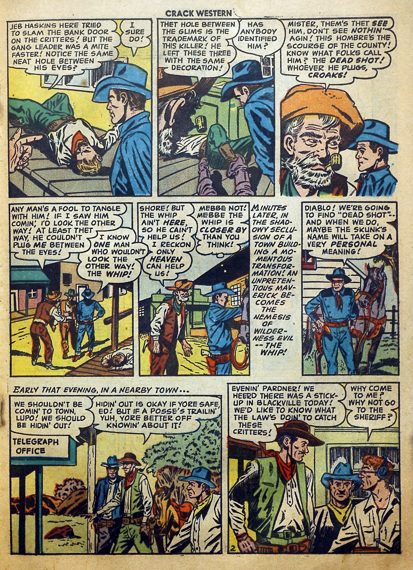 Read online Crack Western comic -  Issue #83 - 19
