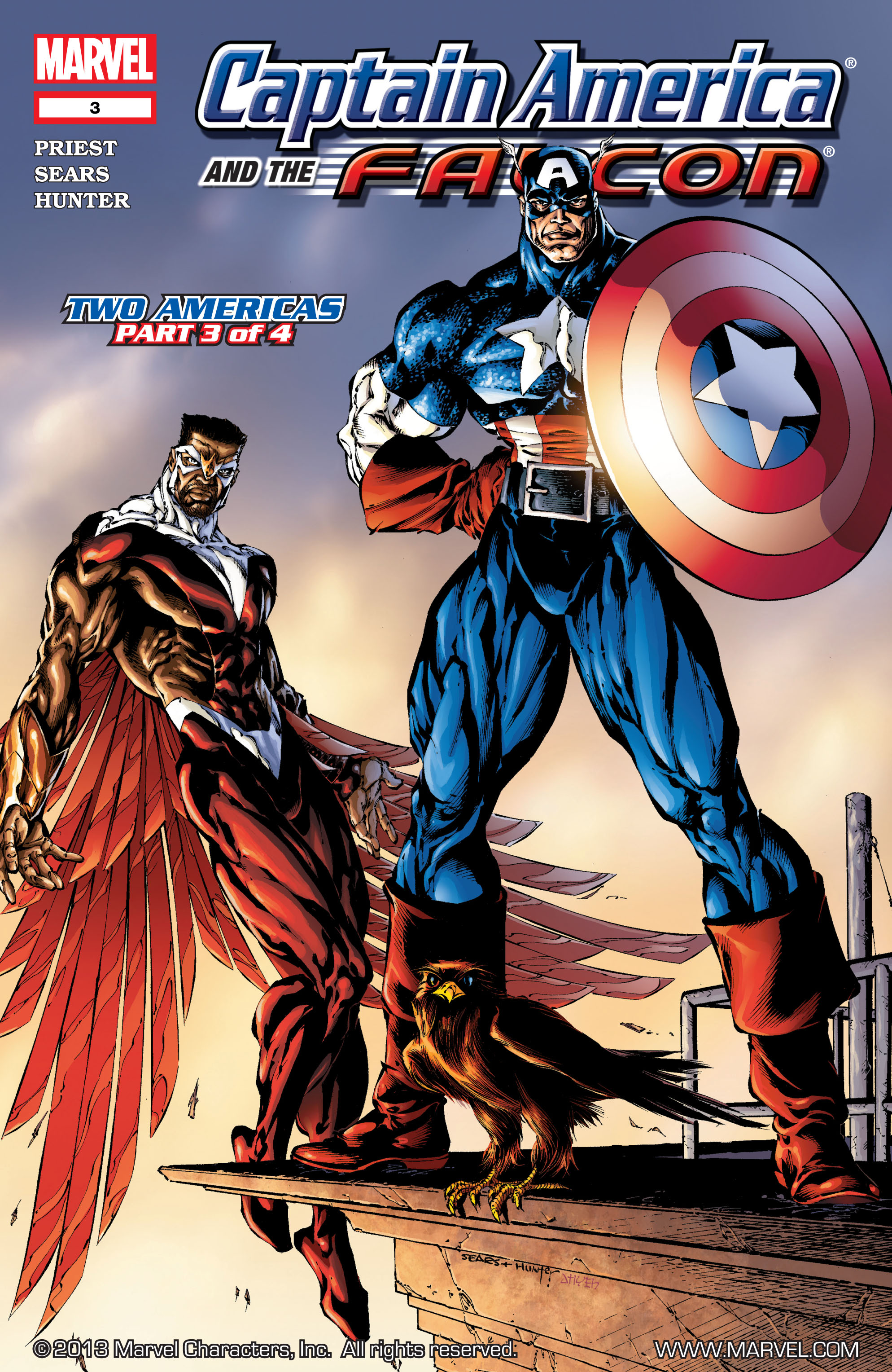 Read online Captain America & the Falcon comic -  Issue #3 - 1