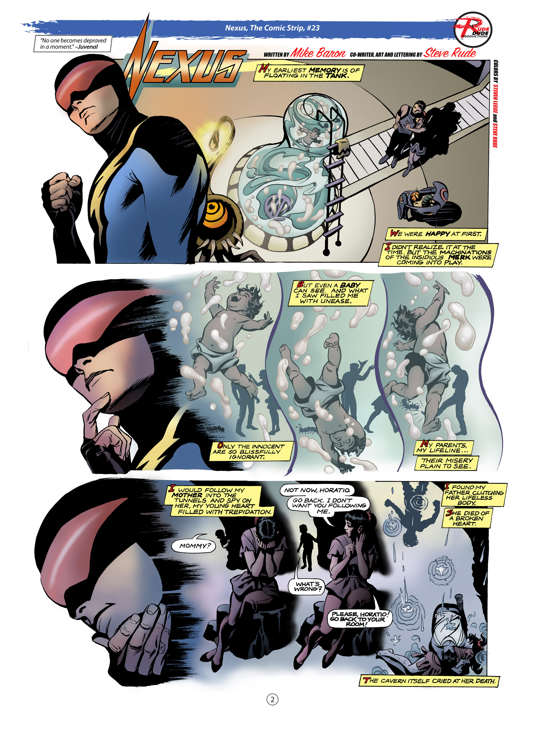 Read online Nexus: The Comic Strip comic -  Issue #6 - 2