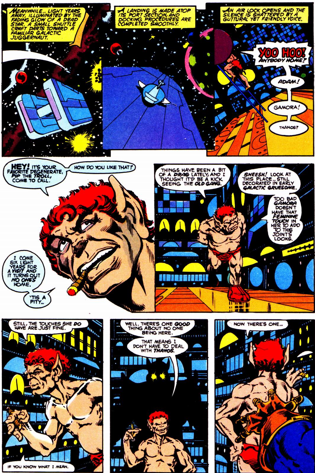 Read online Warlock (1982) comic -  Issue #5 - 42