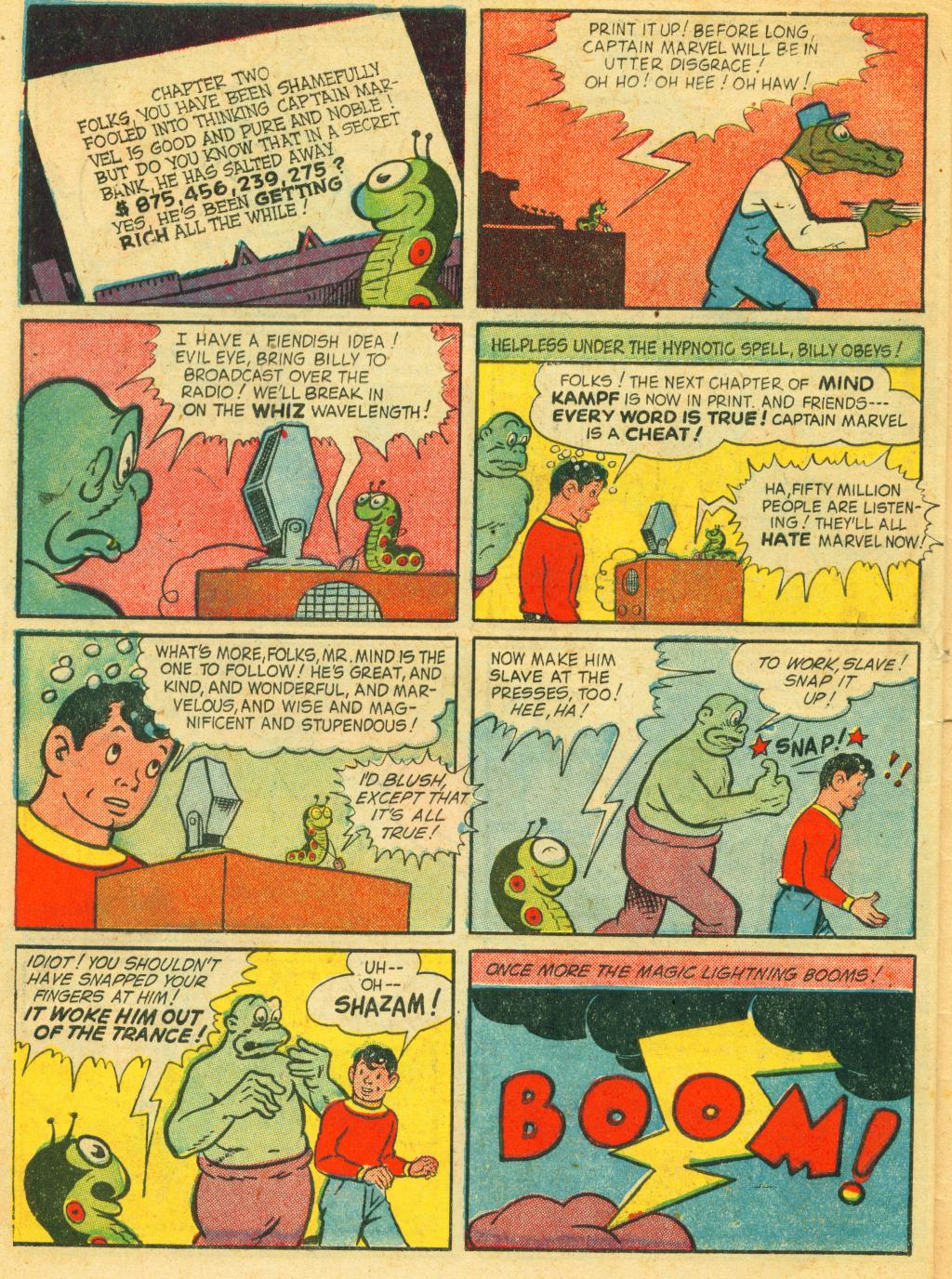 Read online Captain Marvel Adventures comic -  Issue #41 - 46