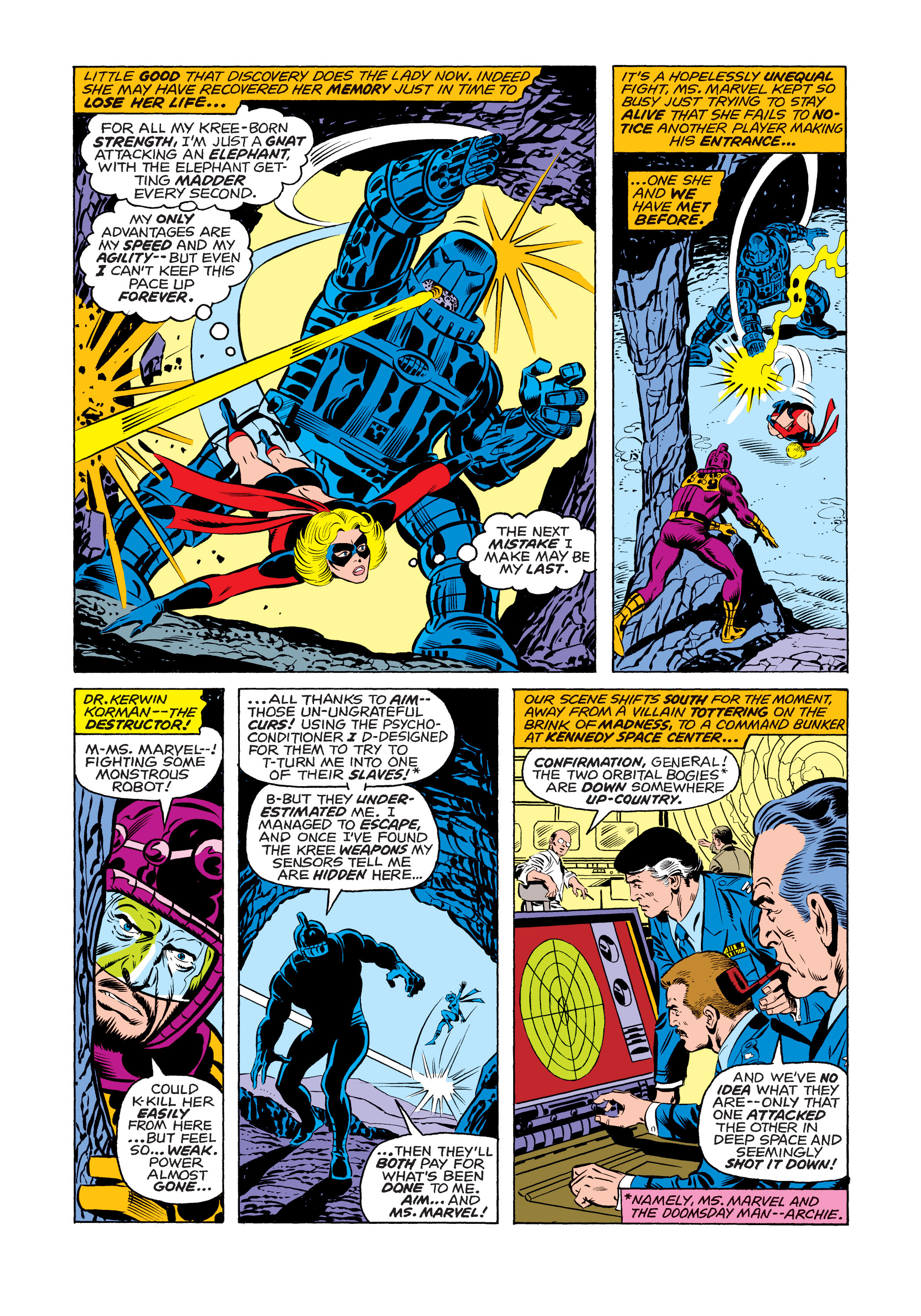 Read online Ms. Marvel (1977) comic -  Issue #4 - 5