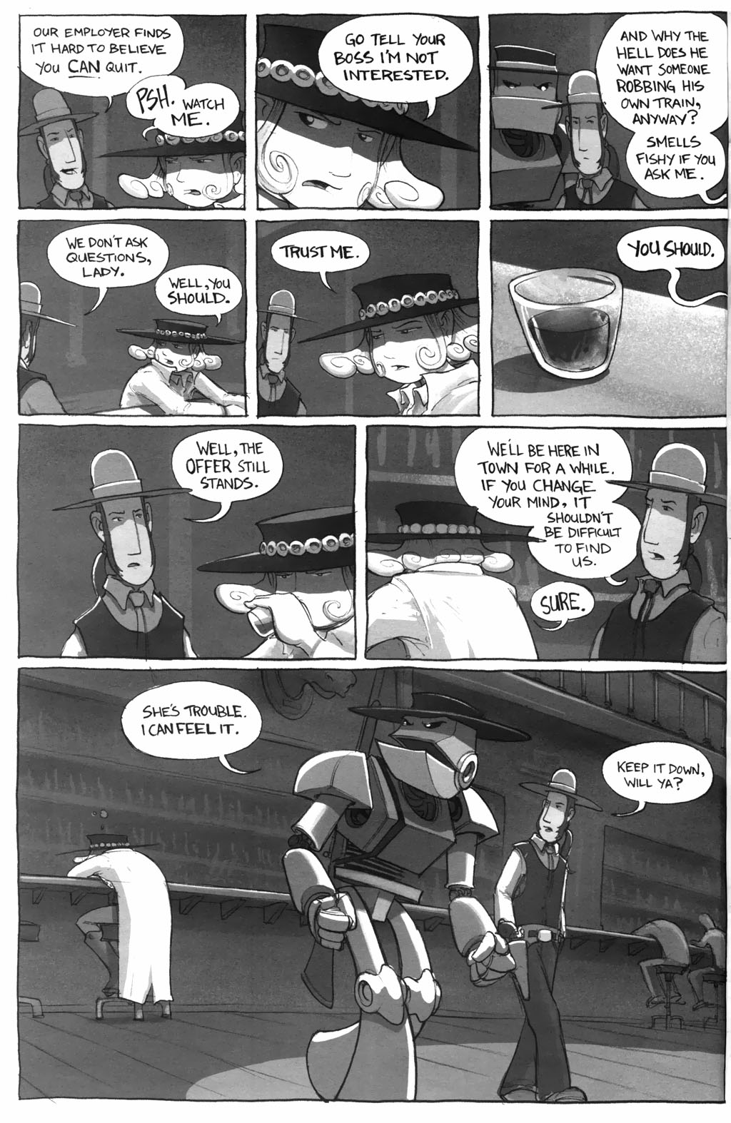 Read online Daisy Kutter: The Last Train comic -  Issue #1 - 14