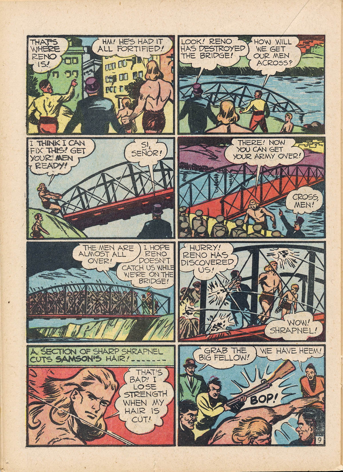Read online Samson (1940) comic -  Issue #3 - 43