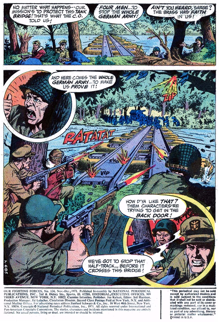Read online Our Fighting Forces comic -  Issue #134 - 3