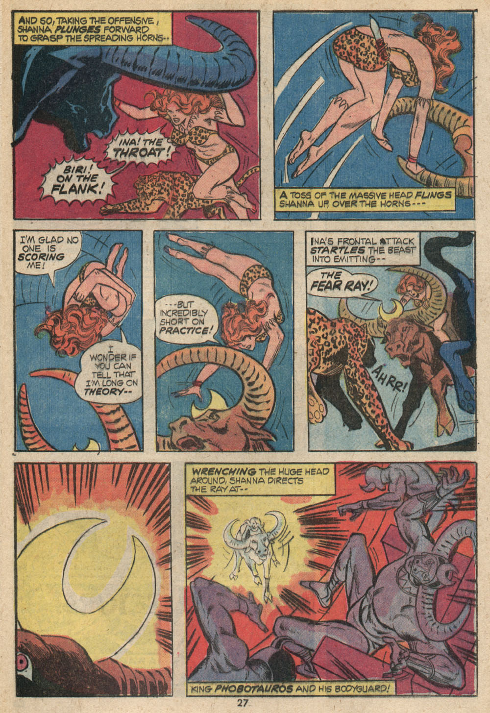 Read online Shanna, the She-Devil (1972) comic -  Issue #3 - 20