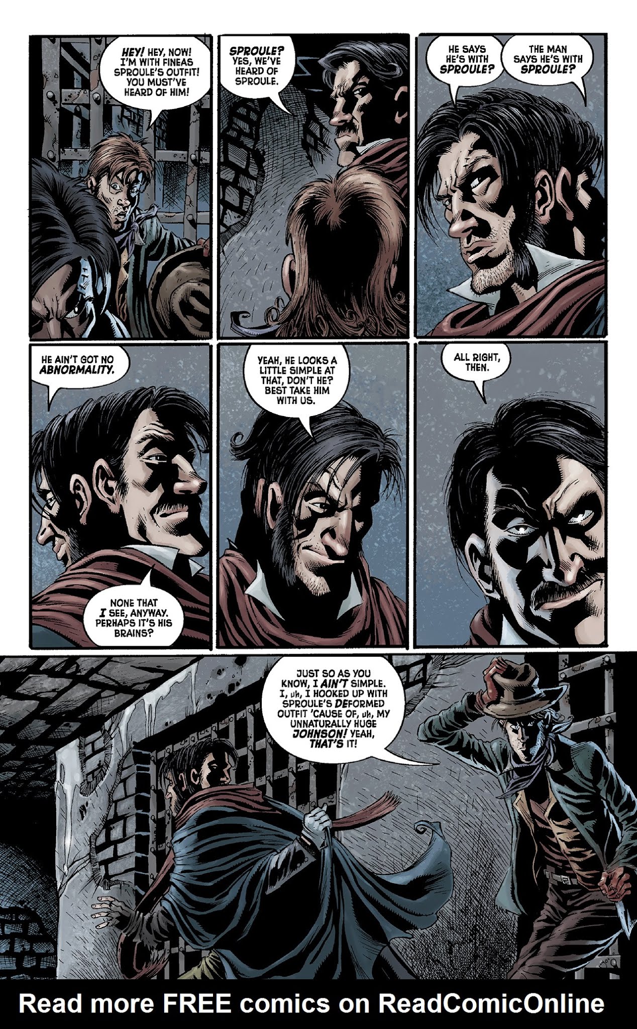 Read online Billy the Kid's Old Timey Oddities and the Ghastly Fiend of London comic -  Issue #2 - 11
