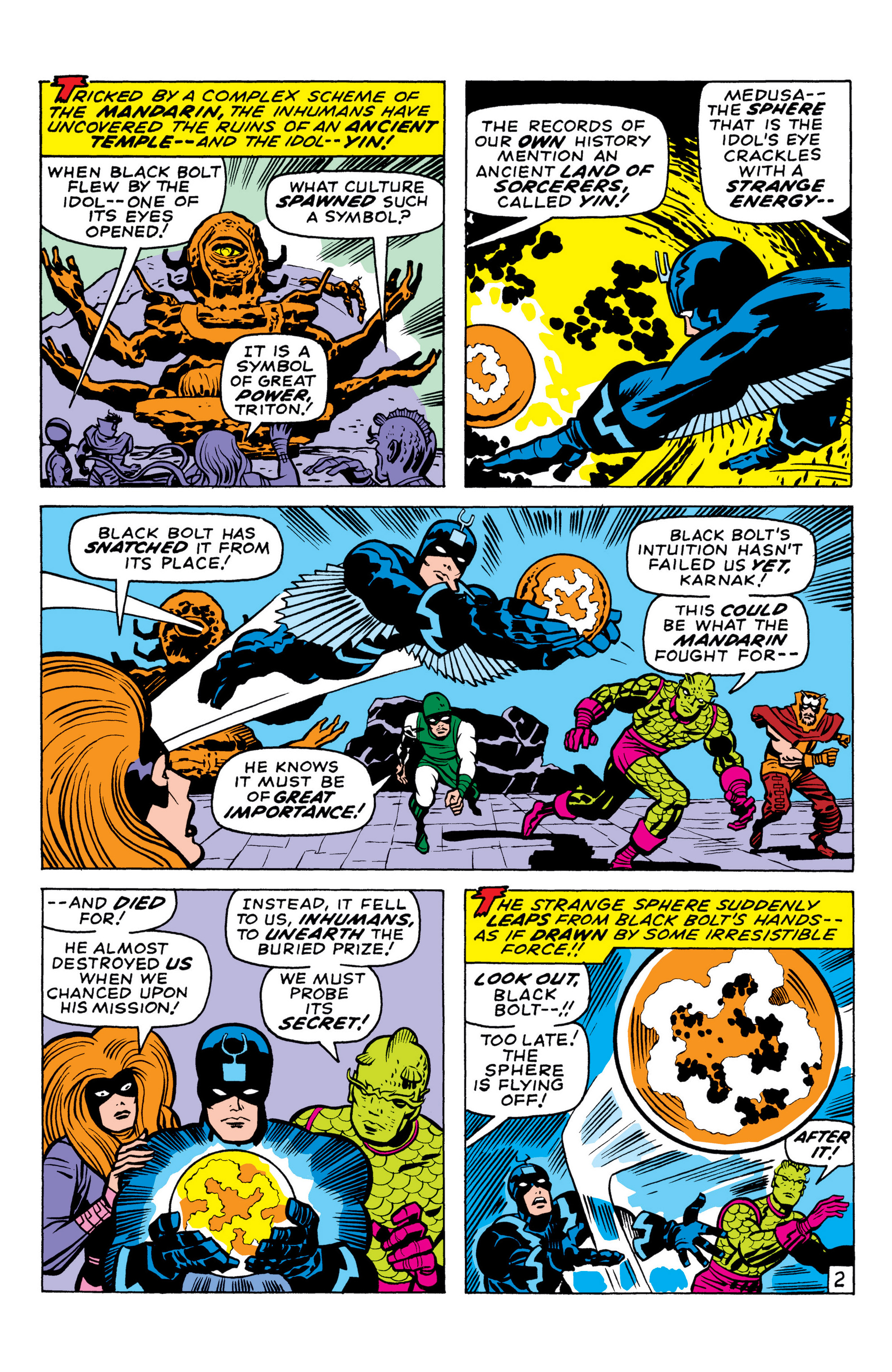 Read online Marvel Masterworks: The Inhumans comic -  Issue # TPB 1 (Part 2) - 4