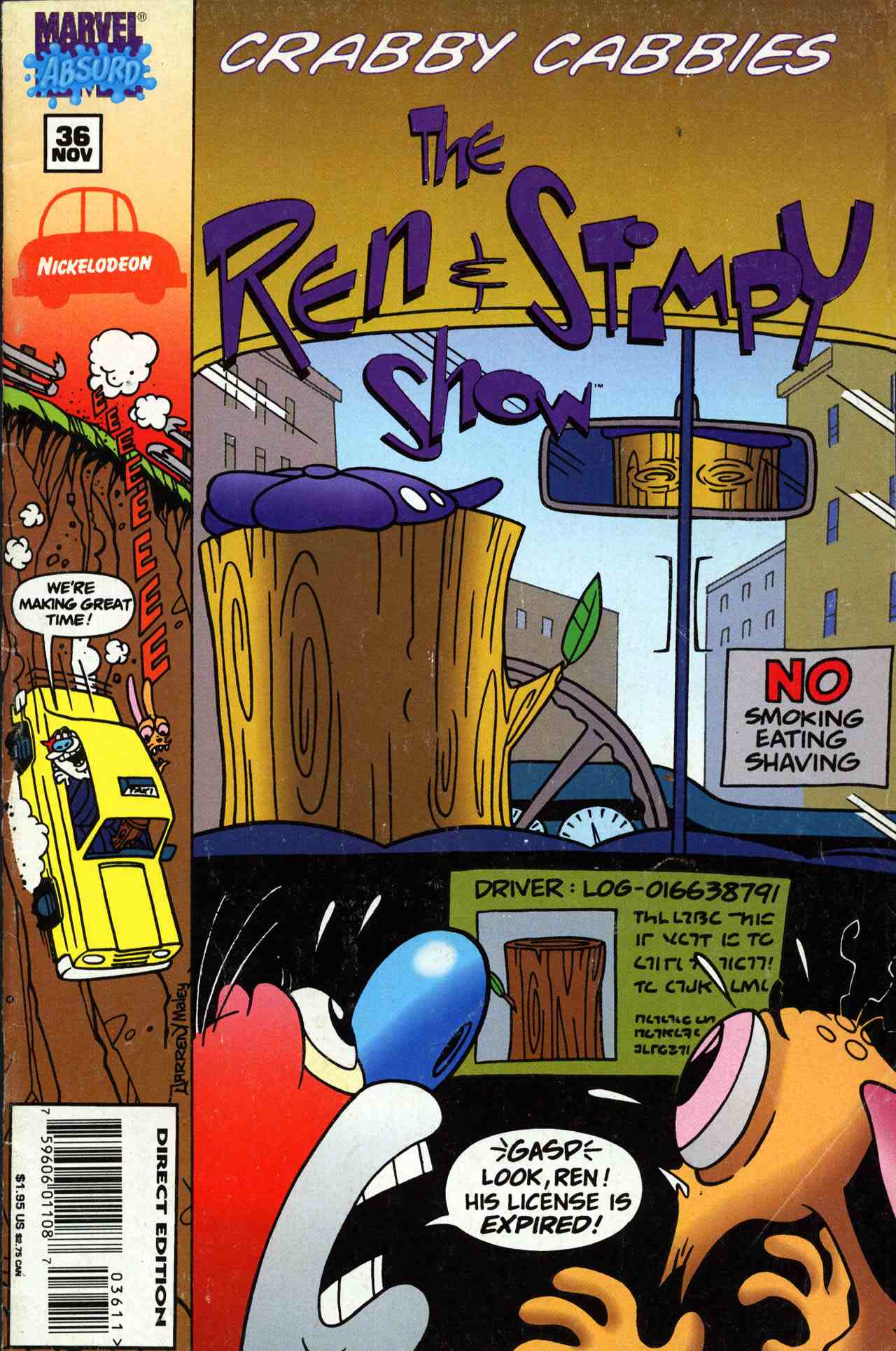 Read online The Ren & Stimpy Show comic -  Issue #36 - 1