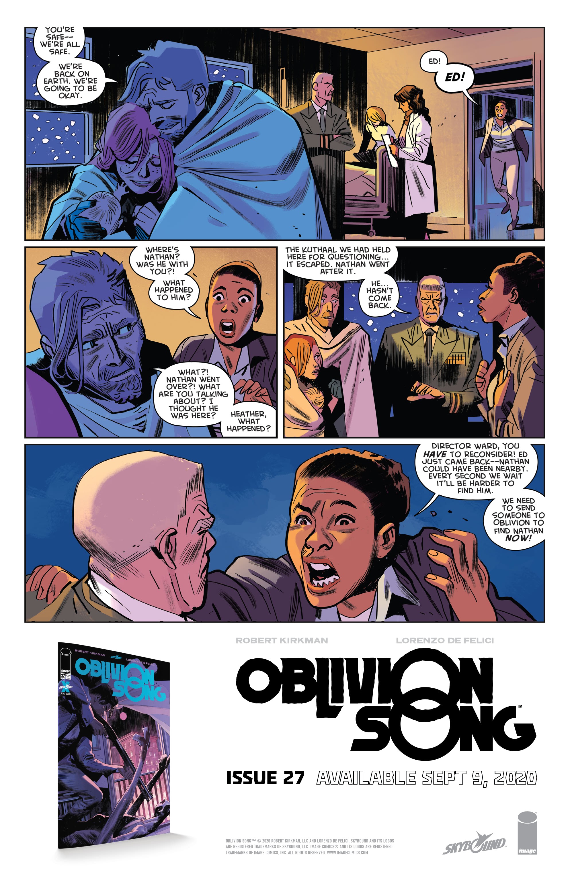 Read online Oblivion Song comic -  Issue #26 - 25
