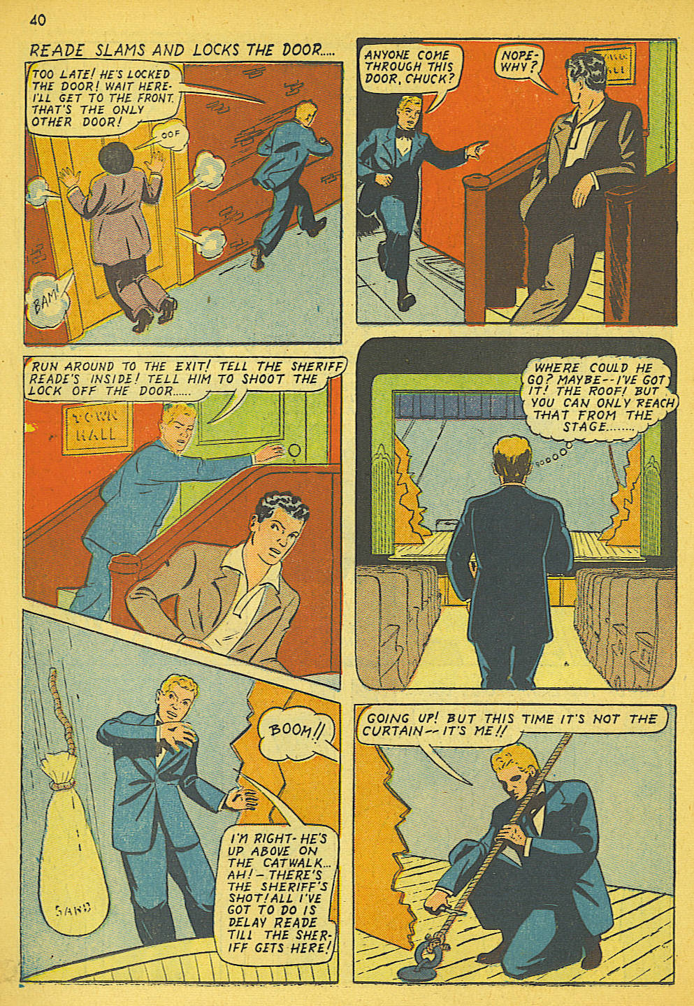 Read online Super-Magician Comics comic -  Issue #19 - 32