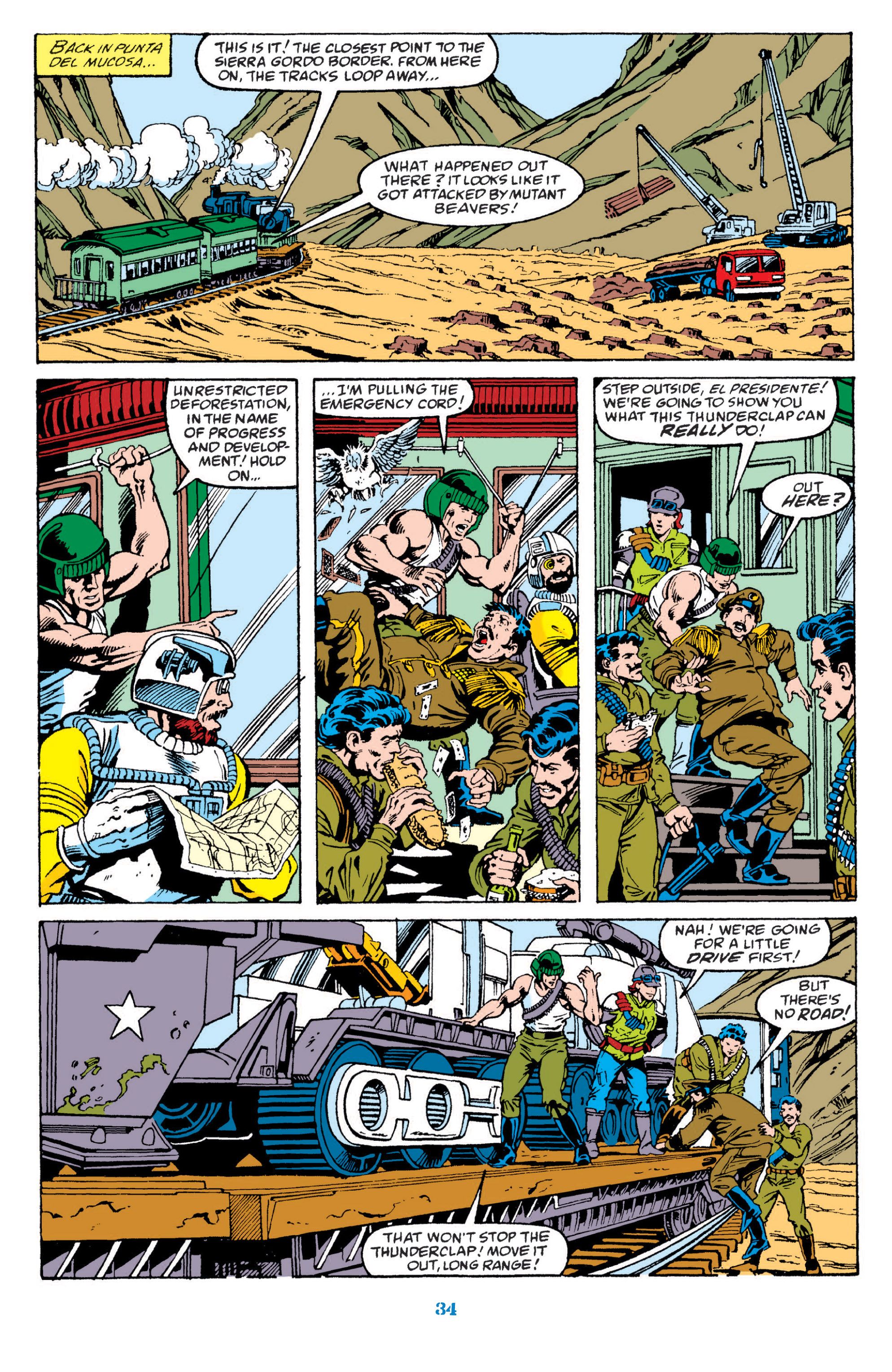 Read online Classic G.I. Joe comic -  Issue # TPB 10 (Part 1) - 35