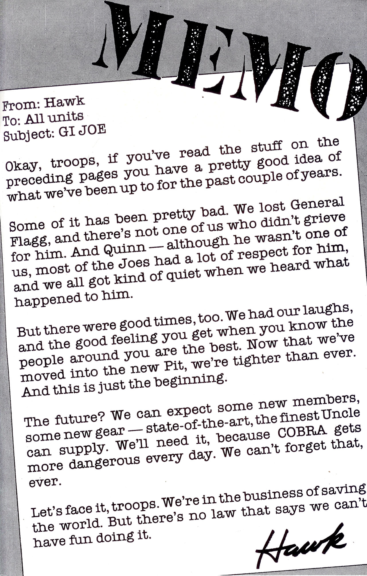 Read online G.I. Joe Yearbook comic -  Issue #1 - 64