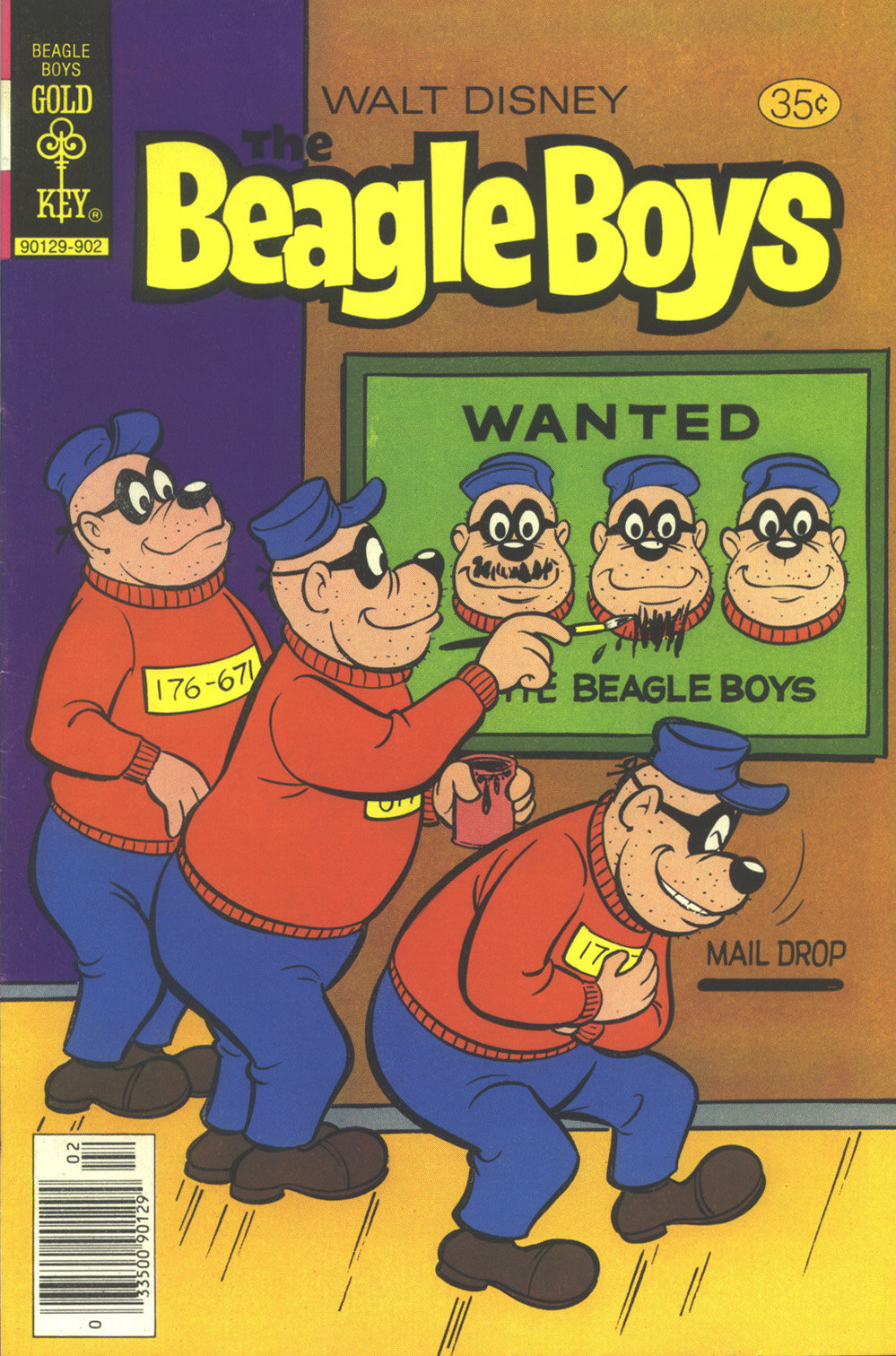 Read online Walt Disney THE BEAGLE BOYS comic -  Issue #47 - 1