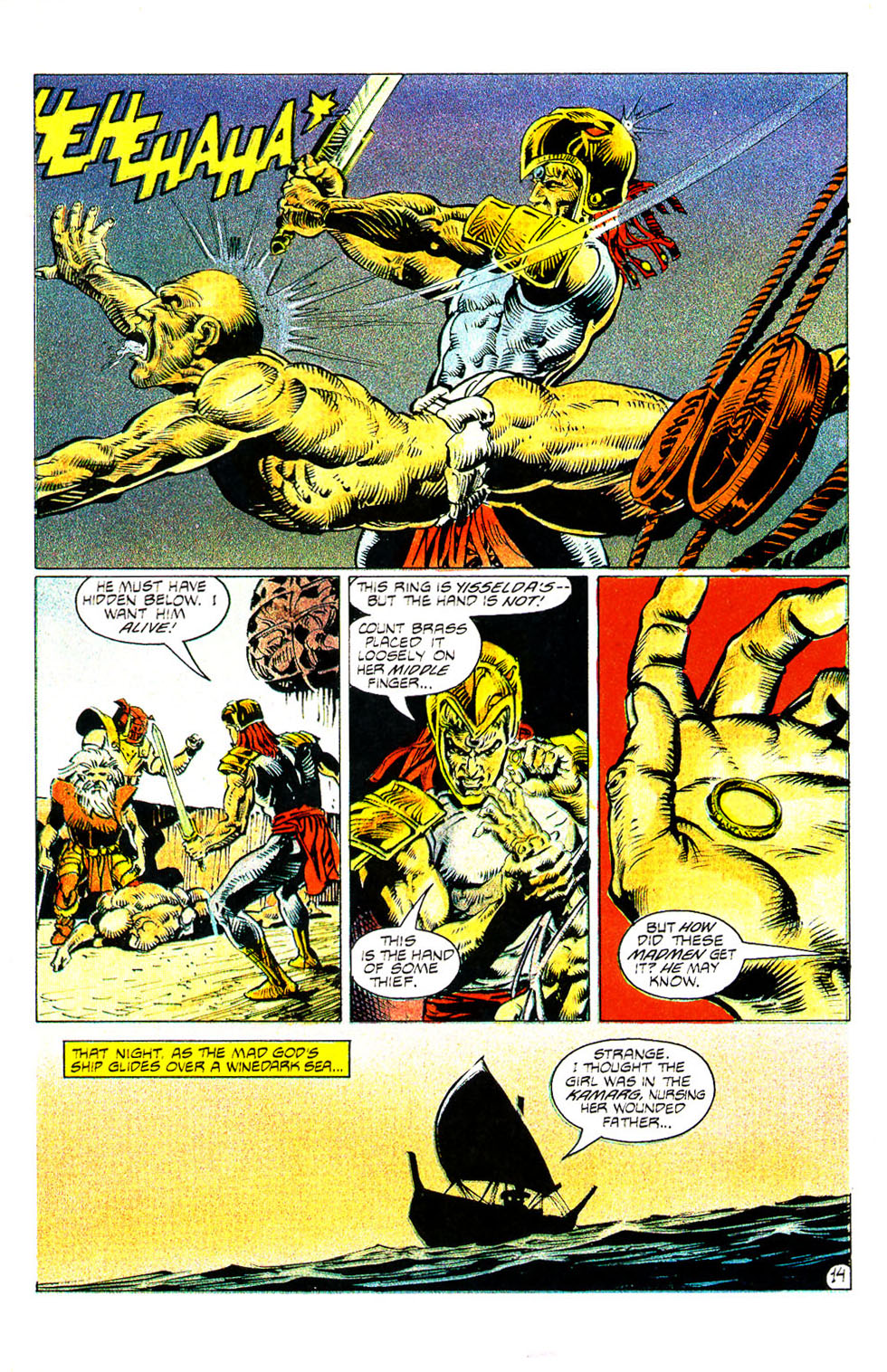 Read online Hawkmoon: The Mad God's Amulet comic -  Issue #2 - 17