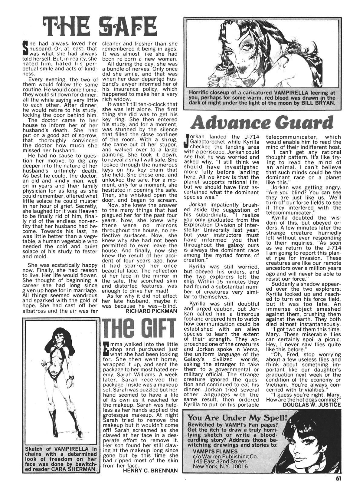 Read online Vampirella (1969) comic -  Issue #20 - 61