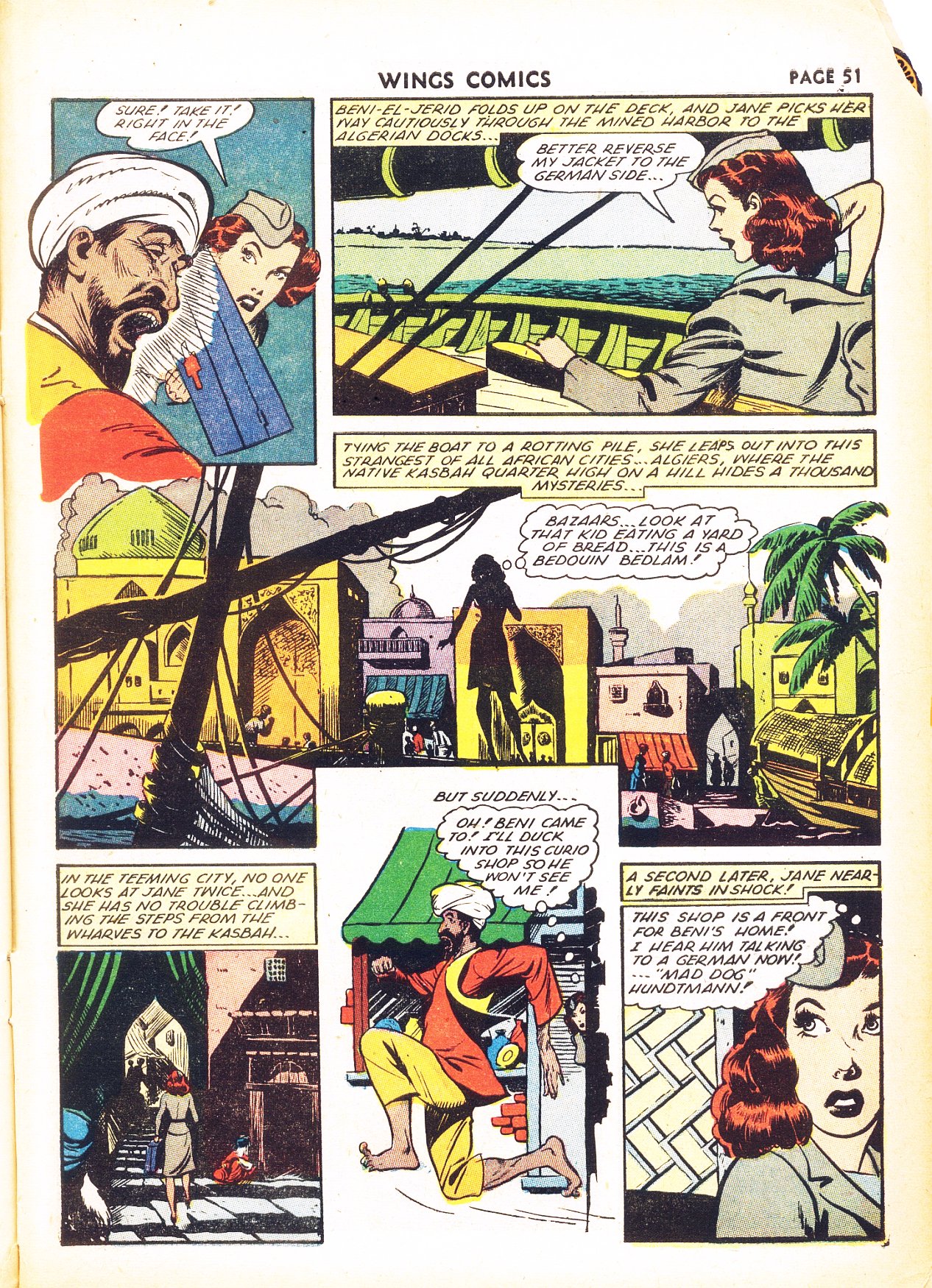 Read online Wings Comics comic -  Issue #26 - 53