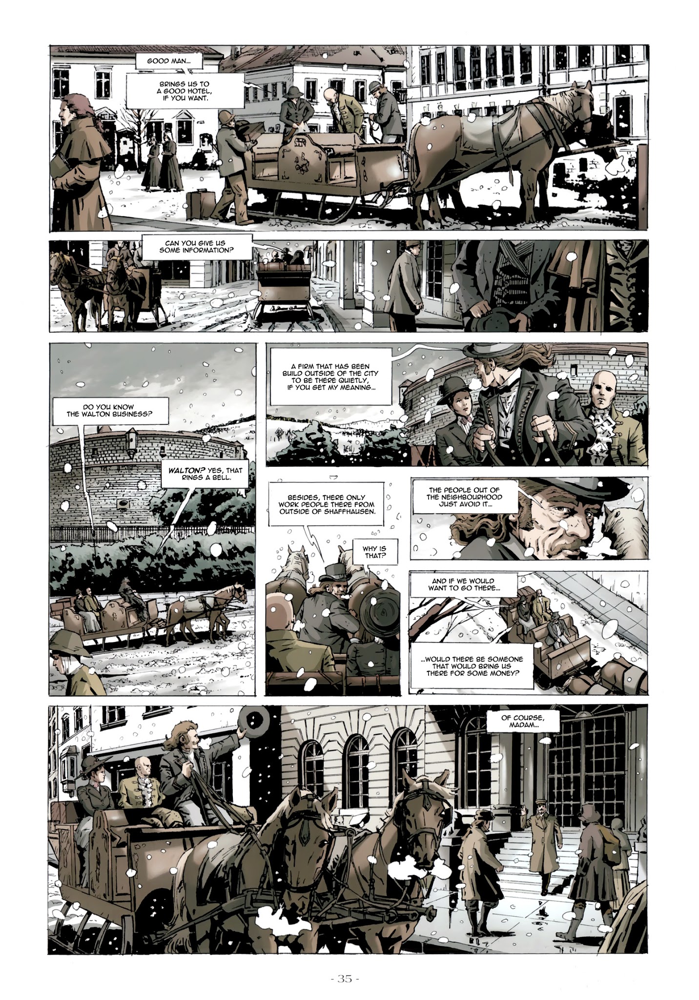 Read online Mister Hyde contre Frankenstein comic -  Issue #1 - 36