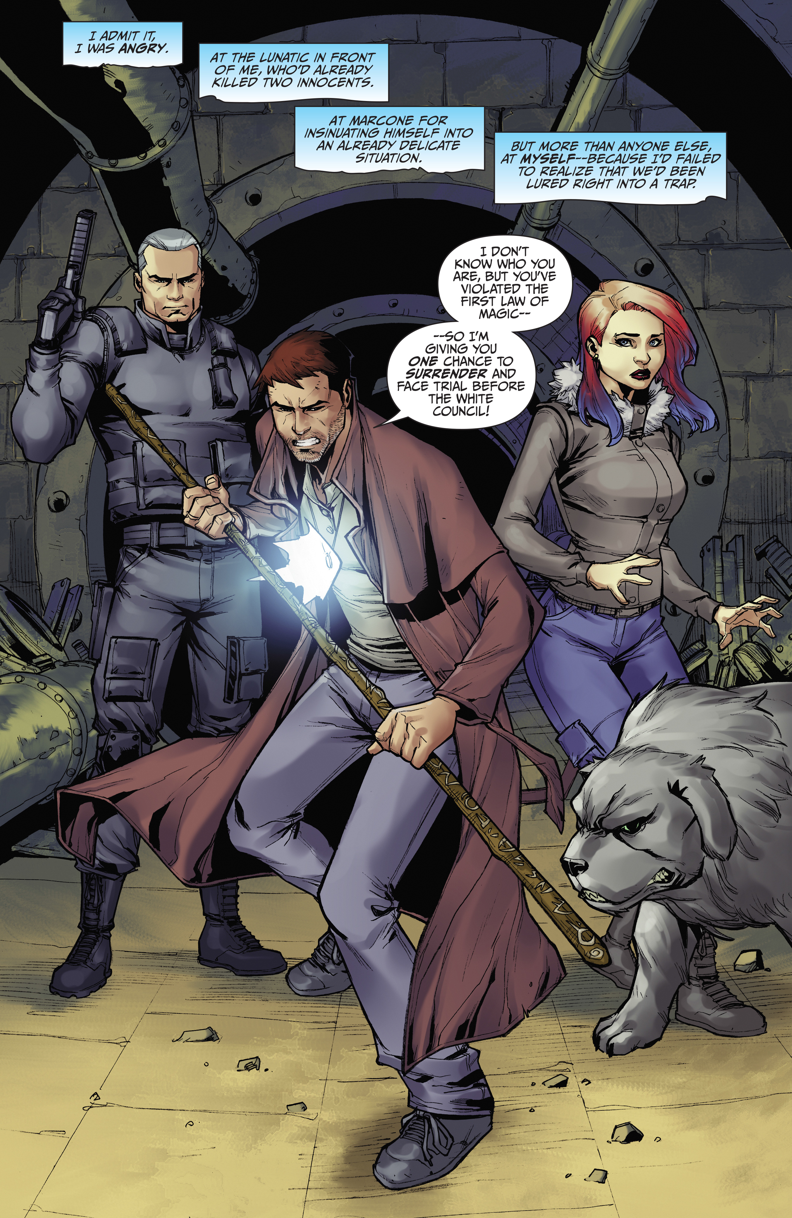 Read online Jim Butcher's The Dresden Files: Down Town comic -  Issue #5 - 3