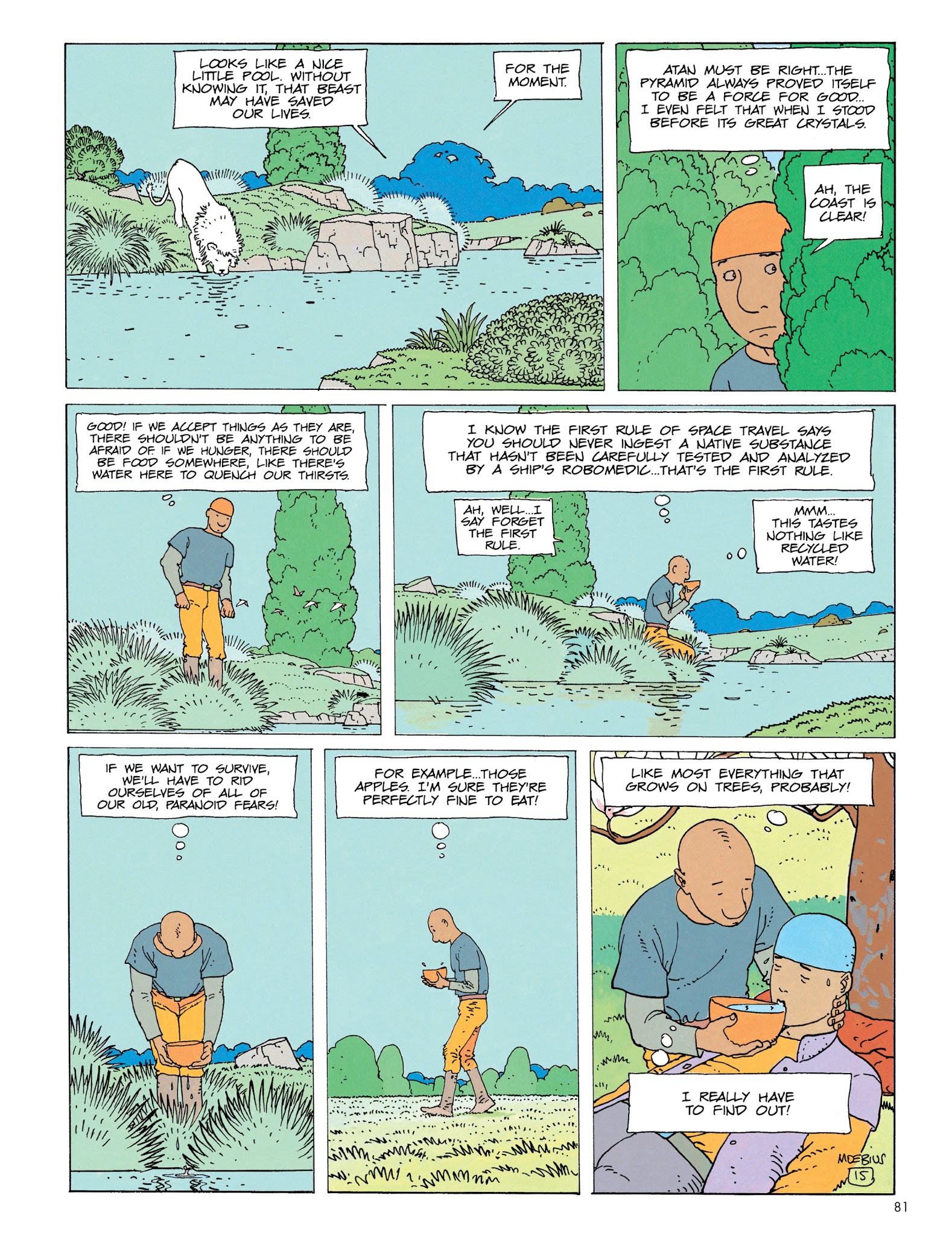 Read online Moebius Library comic -  Issue # TPB - 80