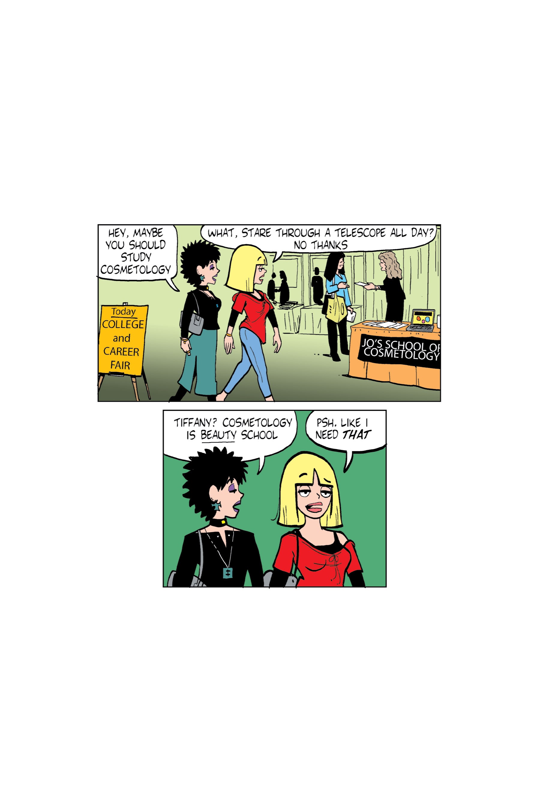 Read online Luann: Stress   Hormones = High School comic -  Issue # TPB - 89