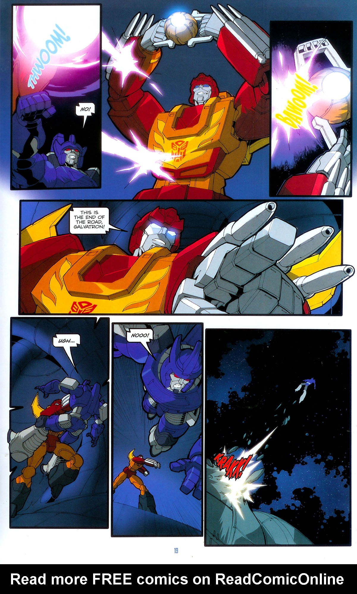 Read online The Transformers: The Animated Movie comic -  Issue #4 - 20