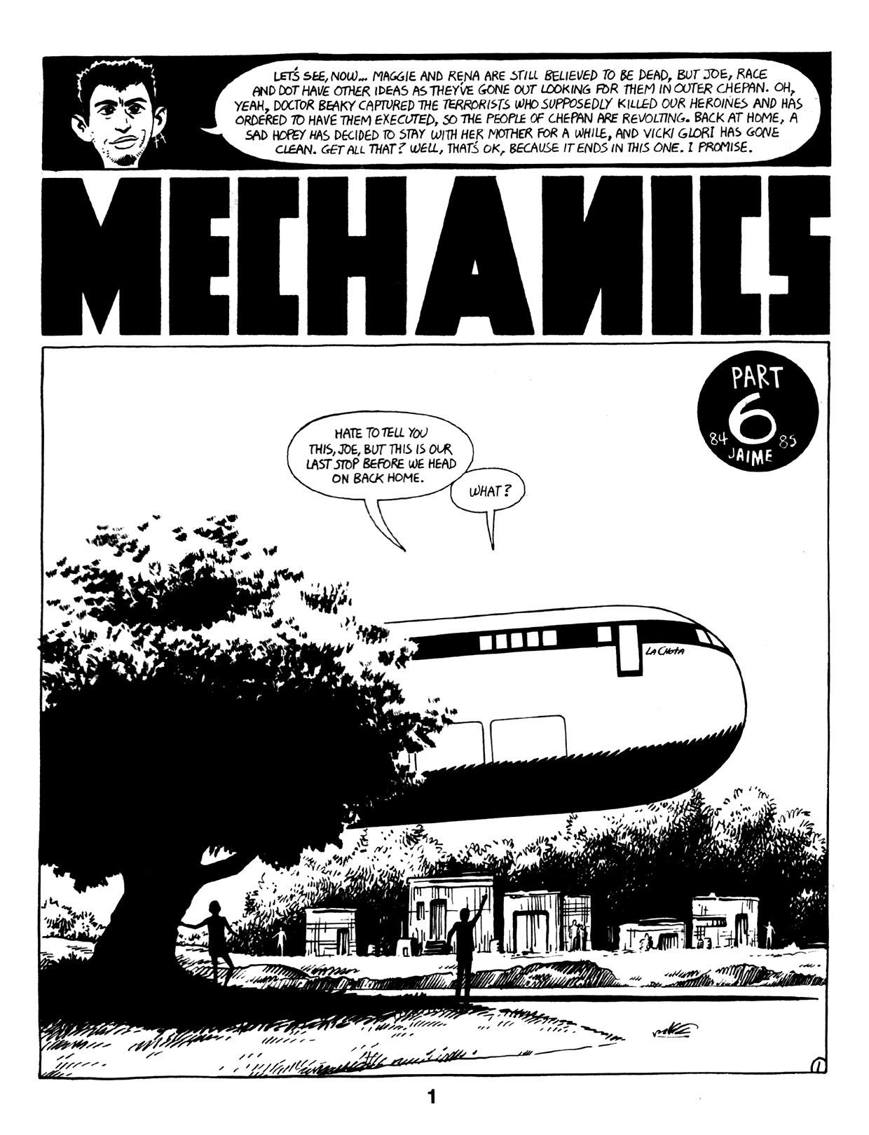 Read online Love and Rockets (1982) comic -  Issue #11 - 3