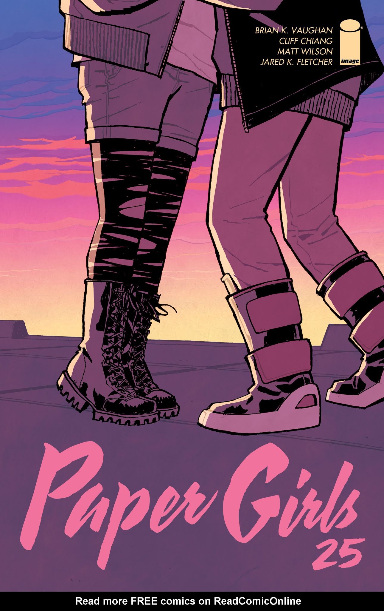 Read online Paper Girls comic -  Issue #25 - 1