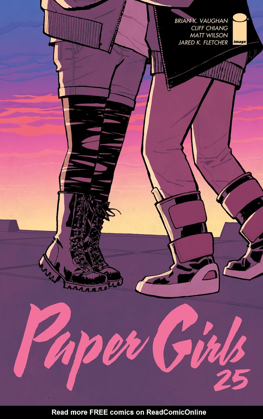 Paper Girls issue 25 - Page 1