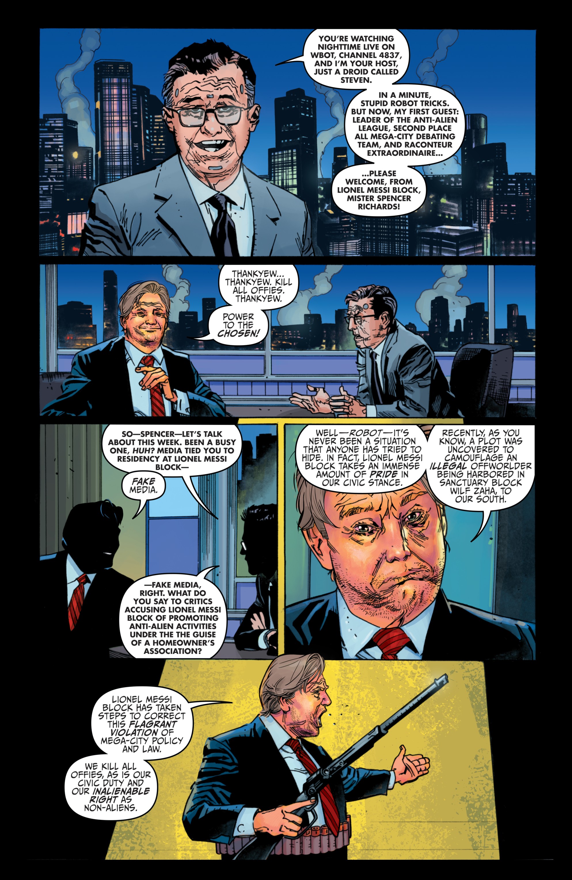 Read online Judge Dredd: Toxic comic -  Issue #3 - 16