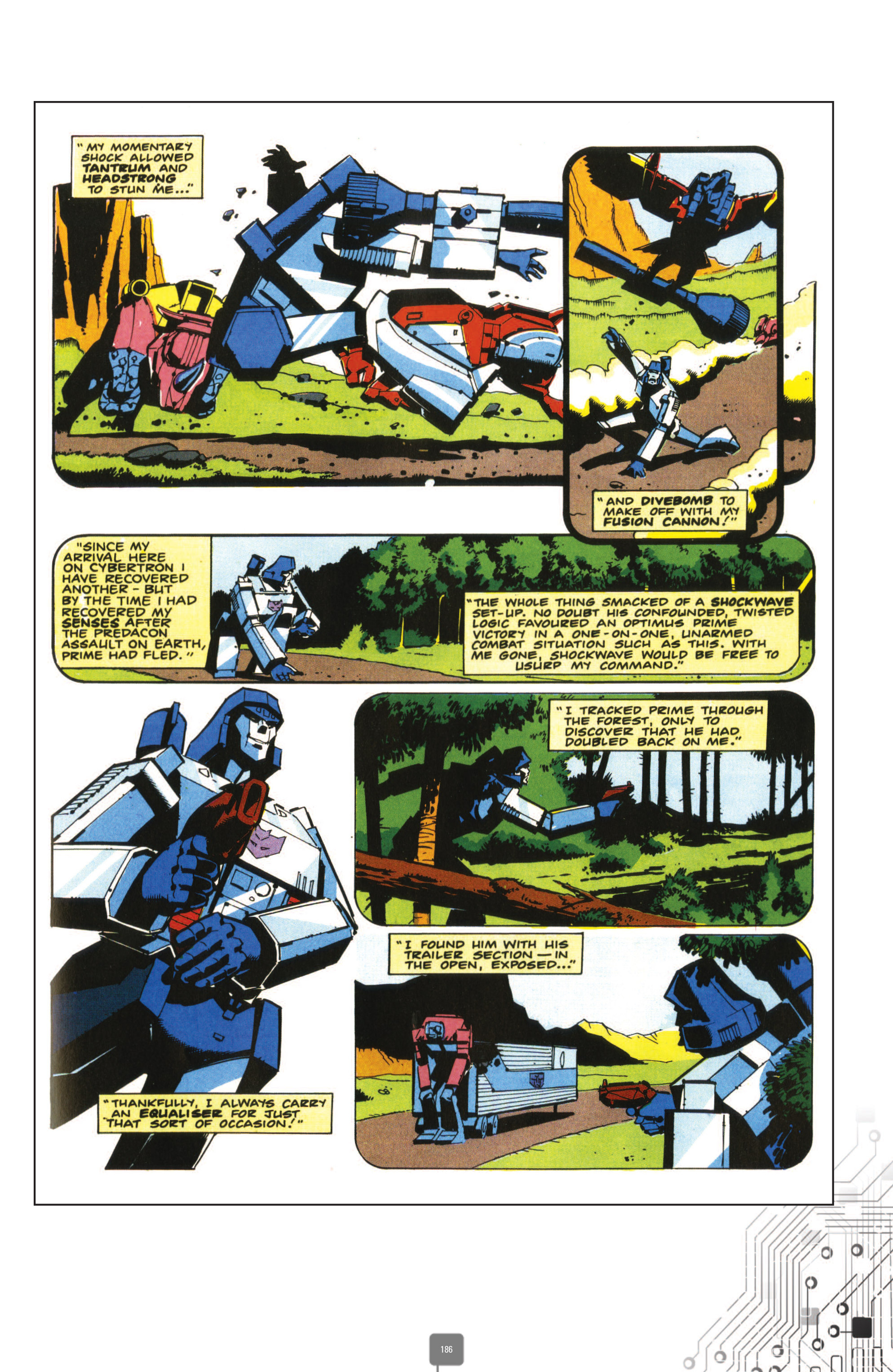 Read online The Transformers Classics UK comic -  Issue # TPB 3 - 187