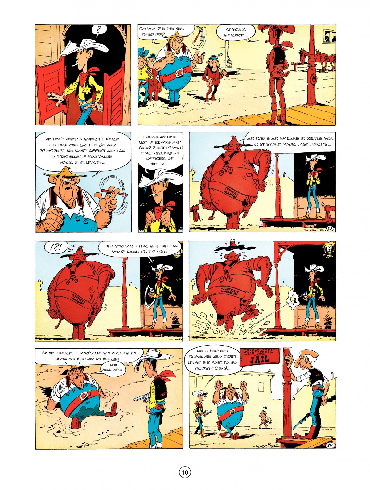 Read online A Lucky Luke Adventure comic -  Issue #5 - 12