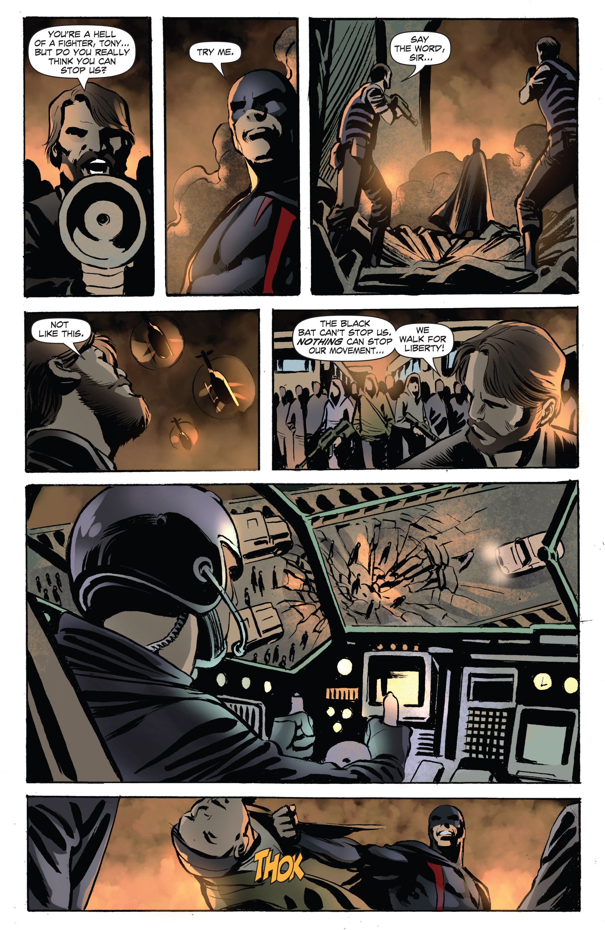 Read online The Black Bat comic -  Issue #12 - 13