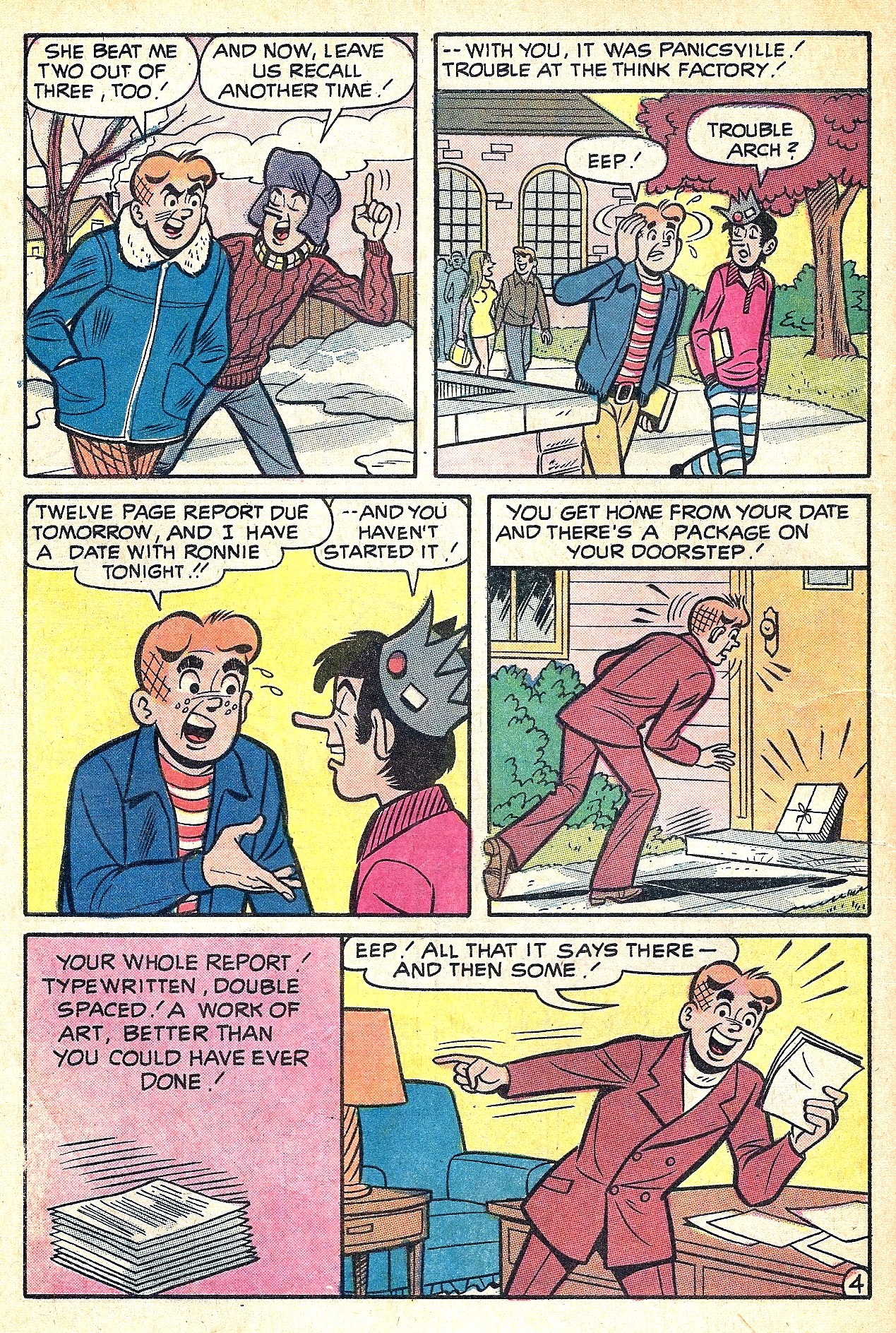 Read online Pep Comics comic -  Issue #263 - 6