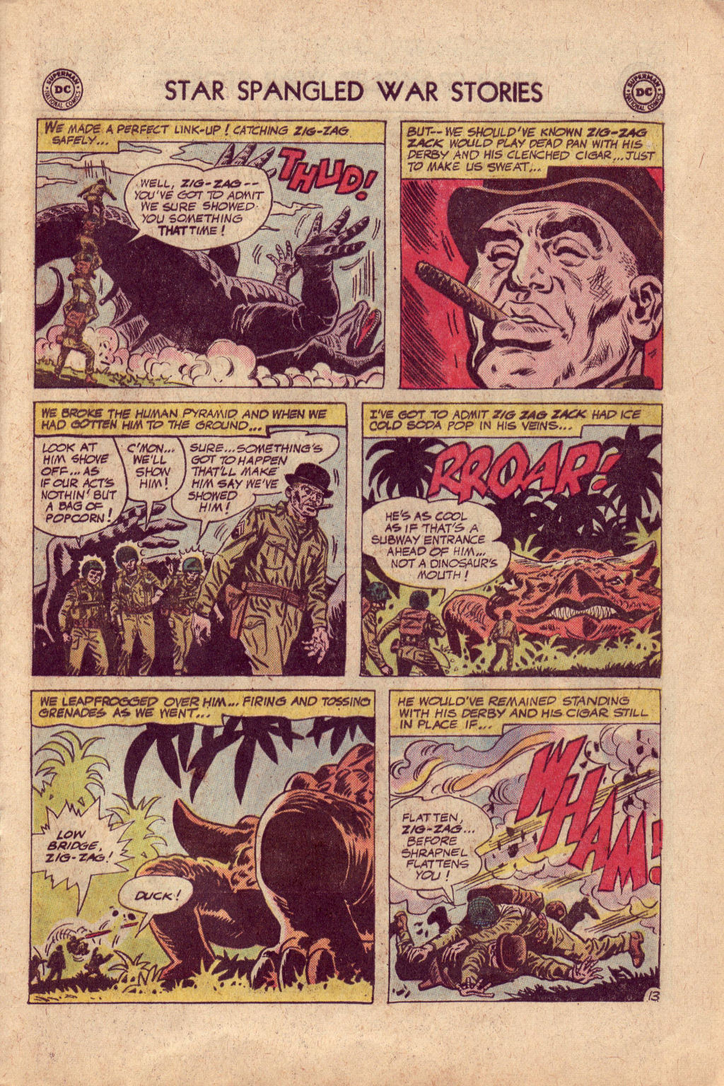 Read online Star Spangled War Stories (1952) comic -  Issue #105 - 17