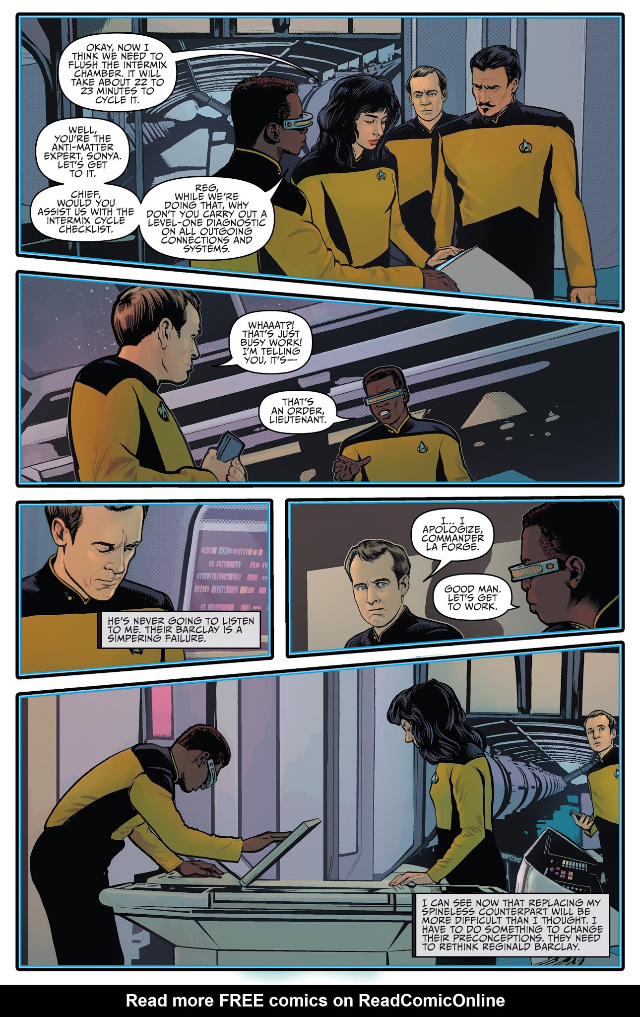 Read online Star Trek: The Next Generation: Terra Incognita comic -  Issue #1 - 18