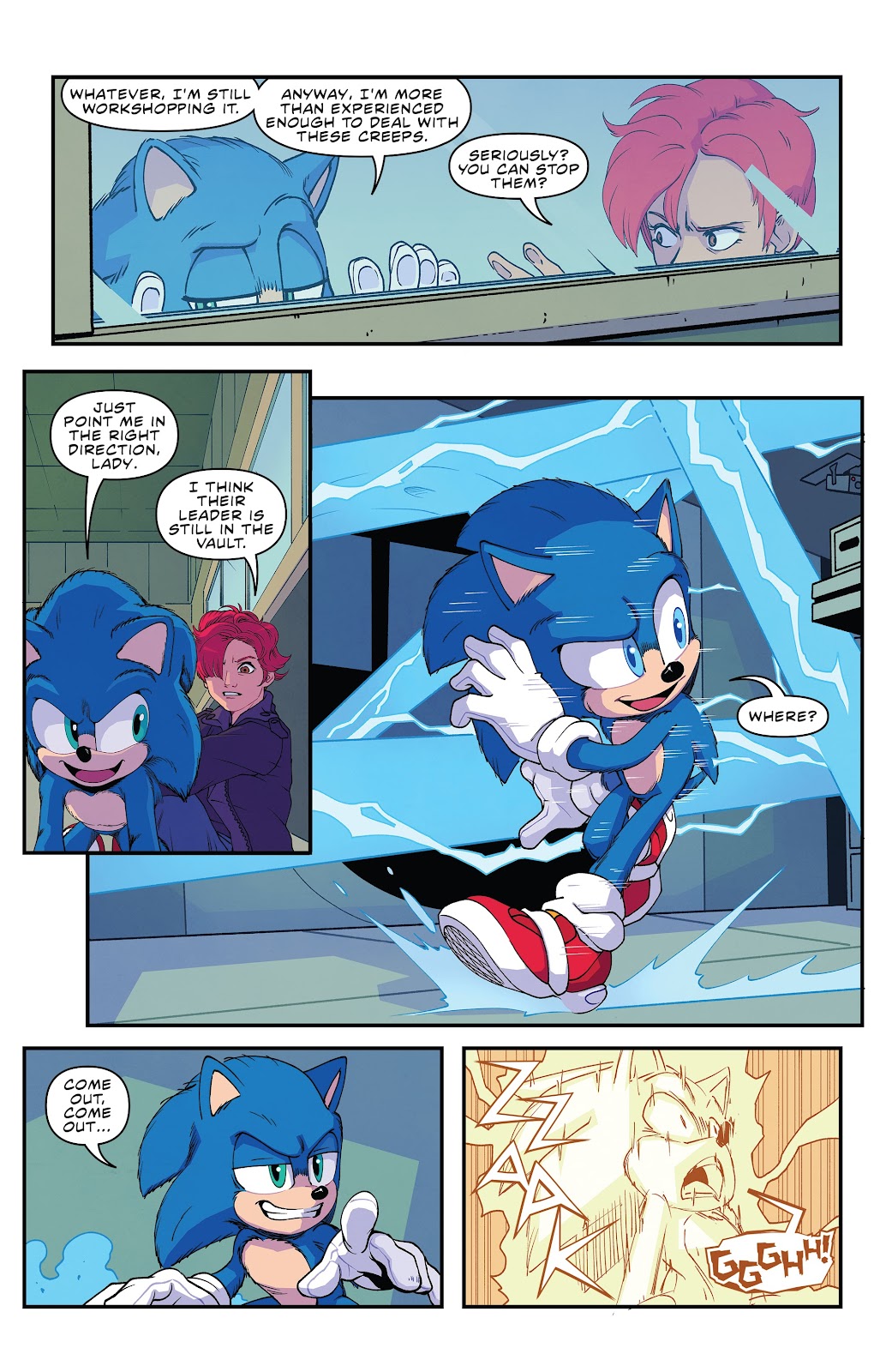 Sonic the Hedgehog 2: The Official Movie Pre-Quill issue Full - Page 9
