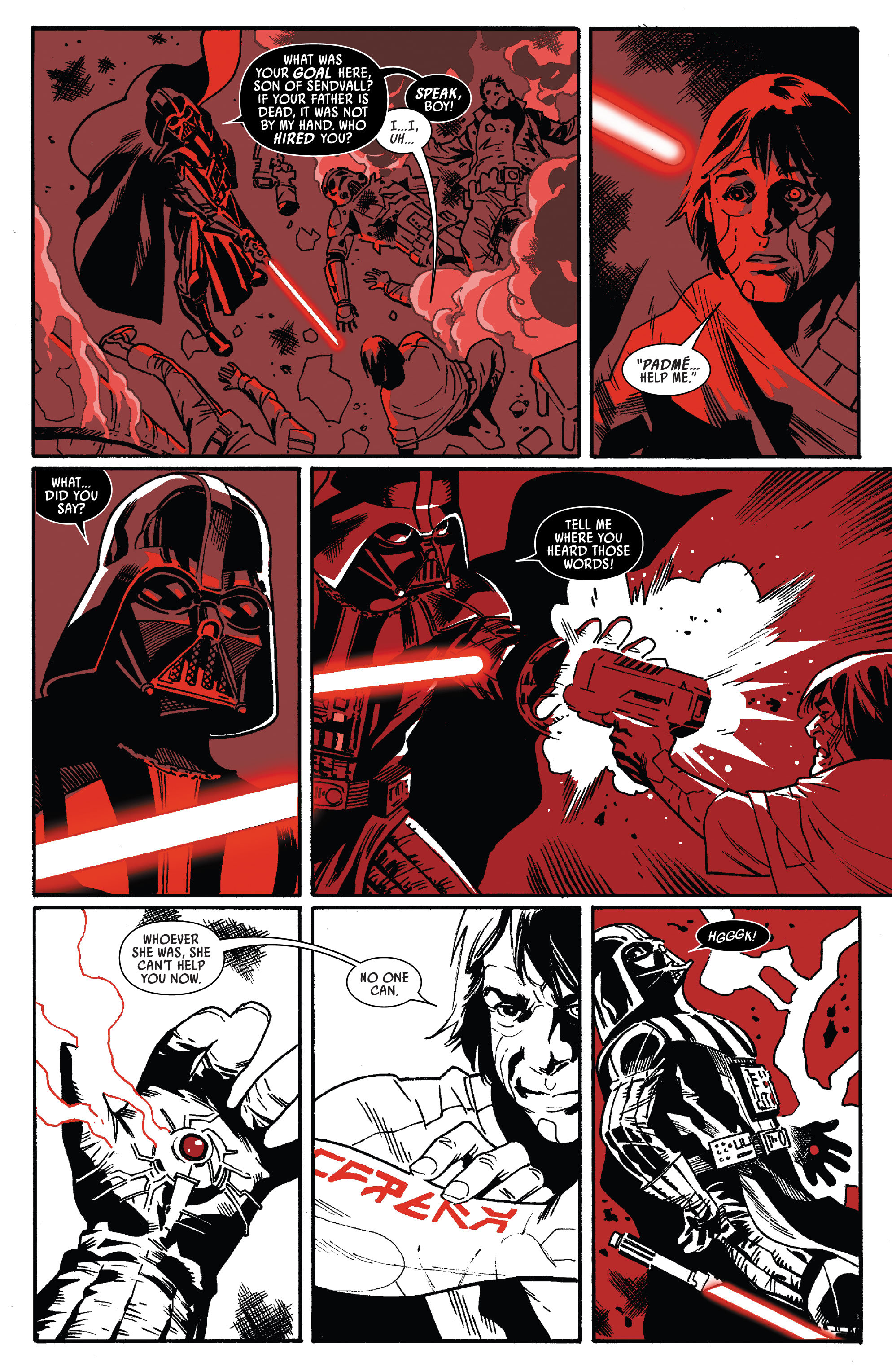 Read online Star Wars: Darth Vader - Black, White & Red comic -  Issue #1 - 7