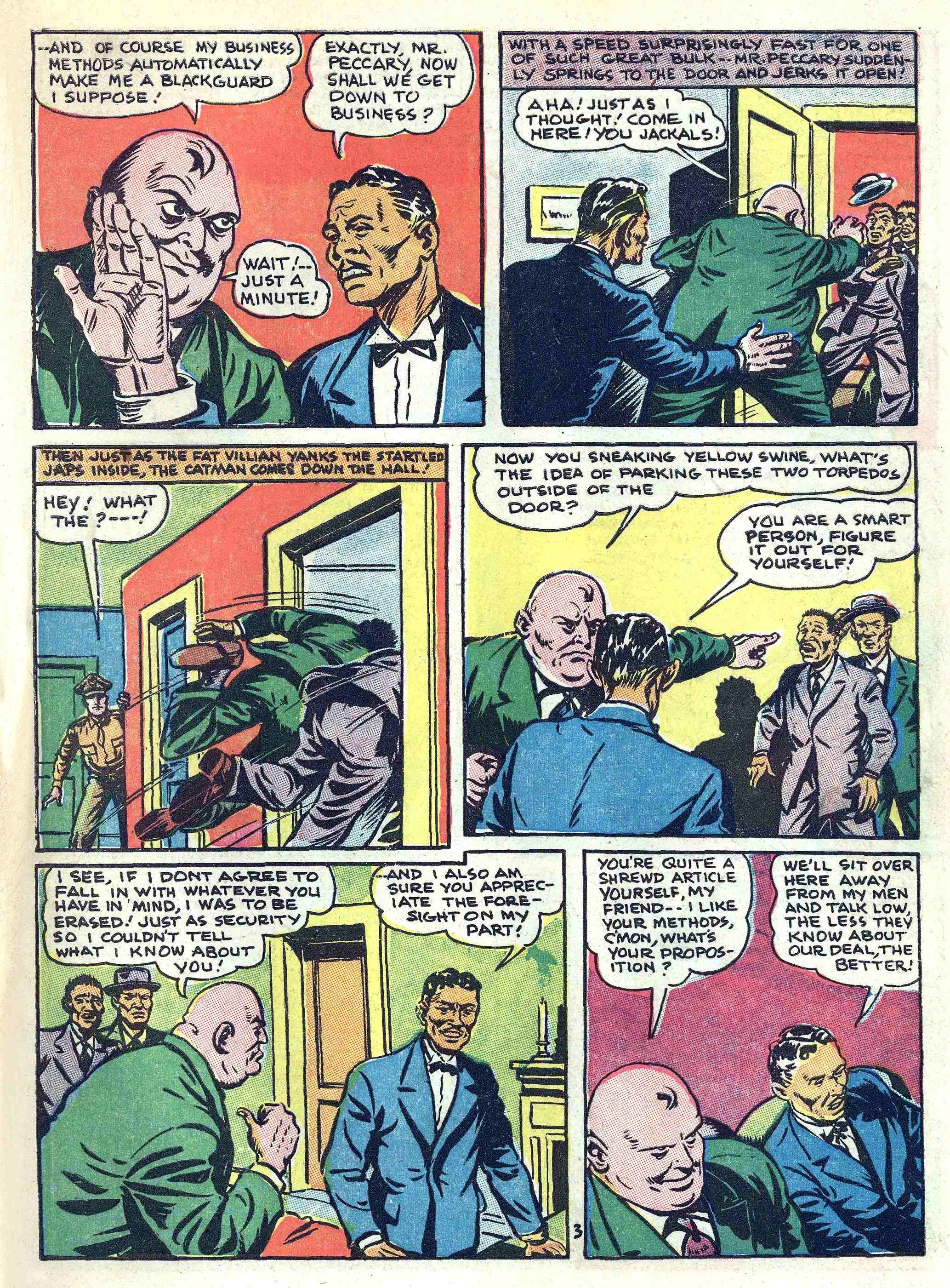Read online Cat-Man Comics comic -  Issue #20 - 4