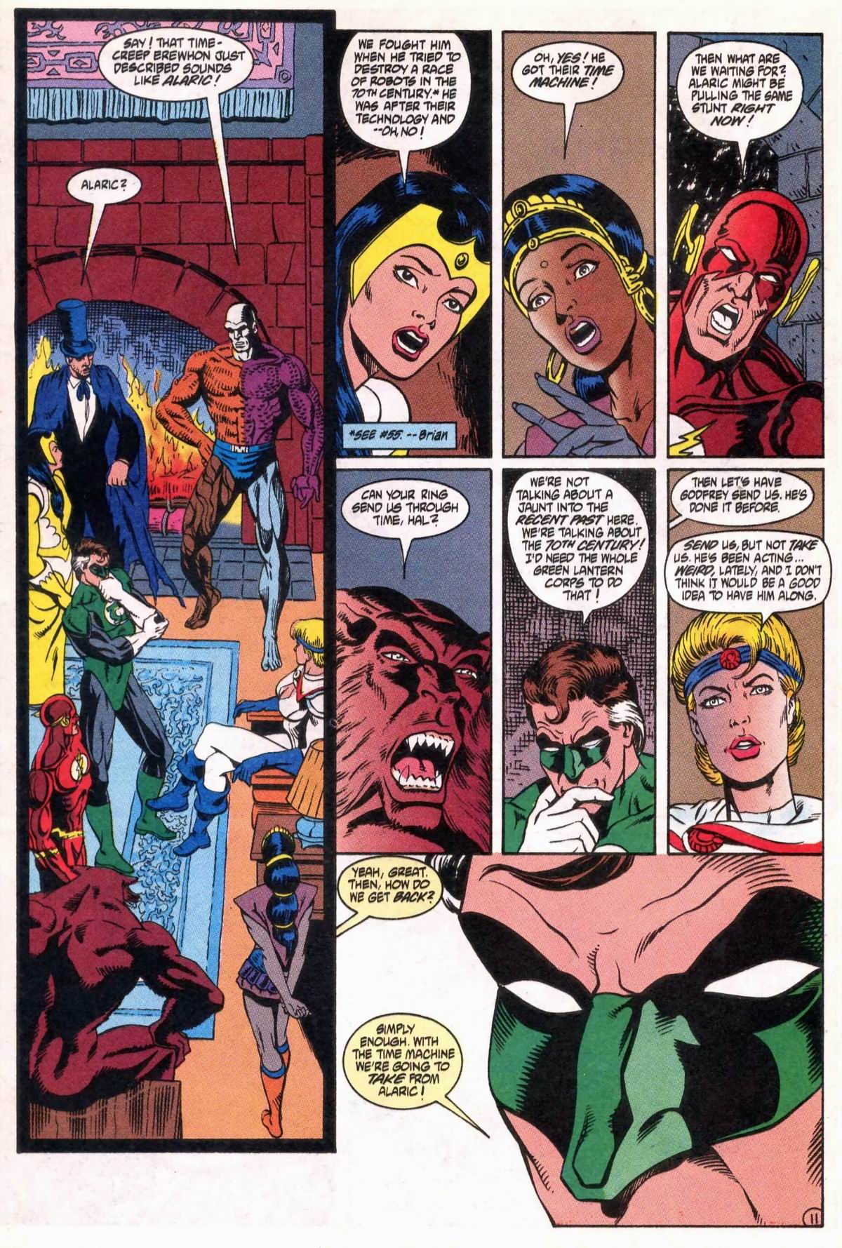 Read online Justice League International (1993) comic -  Issue #60 - 12