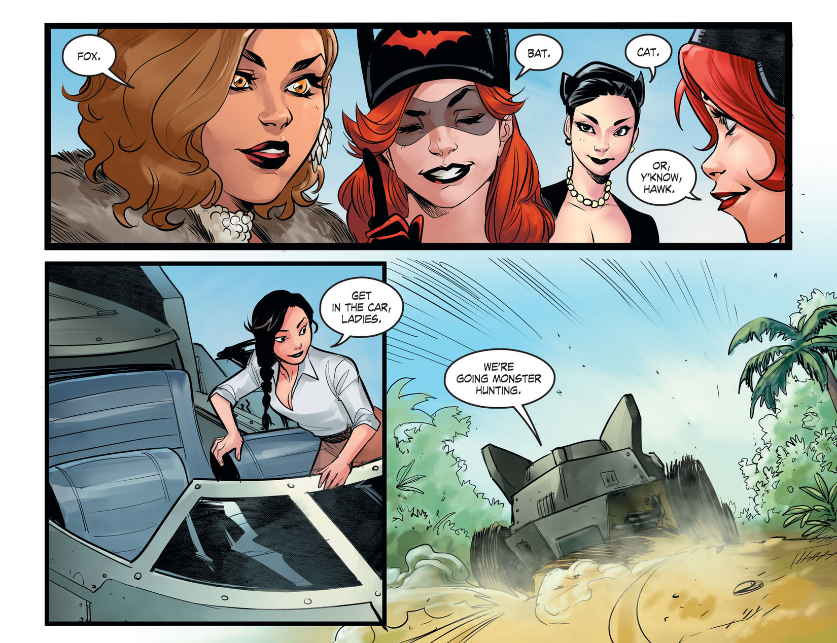 Read online DC Comics: Bombshells comic -  Issue #61 - 16