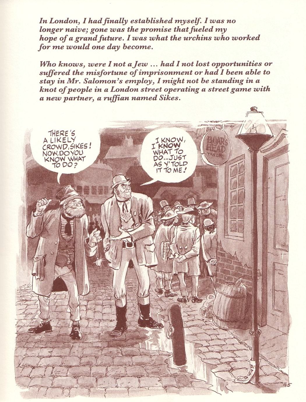Read online Fagin the Jew comic -  Issue # TPB - 46
