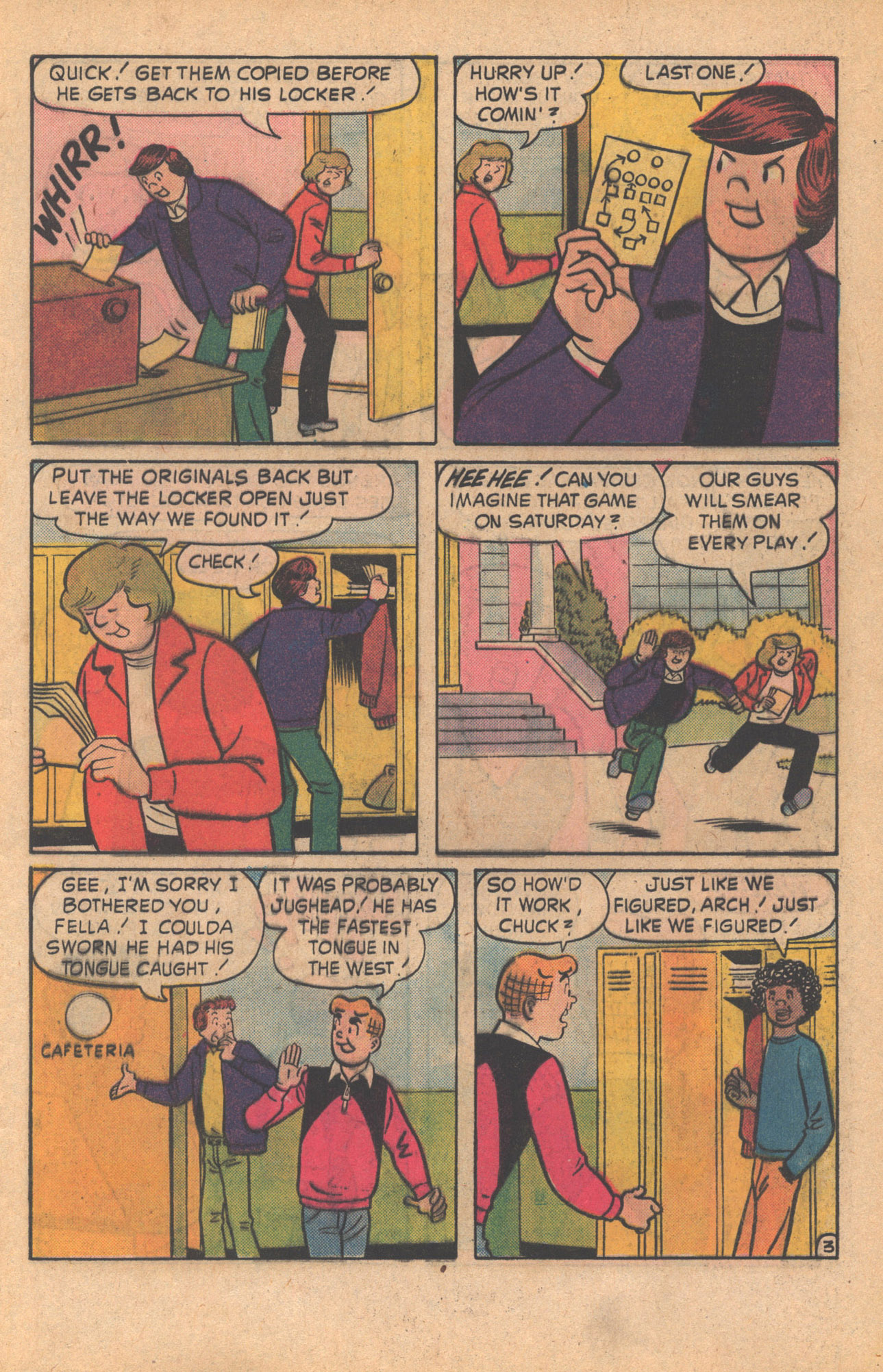 Read online Archie at Riverdale High (1972) comic -  Issue #30 - 5