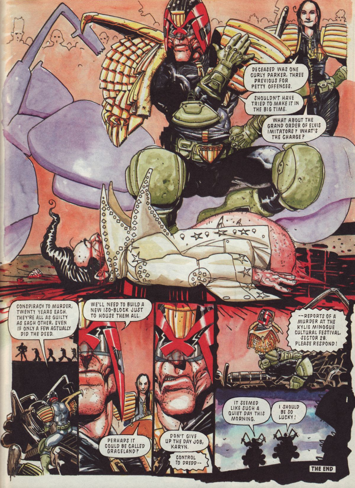 Read online Judge Dredd: The Megazine (vol. 2) comic -  Issue #25 - 42