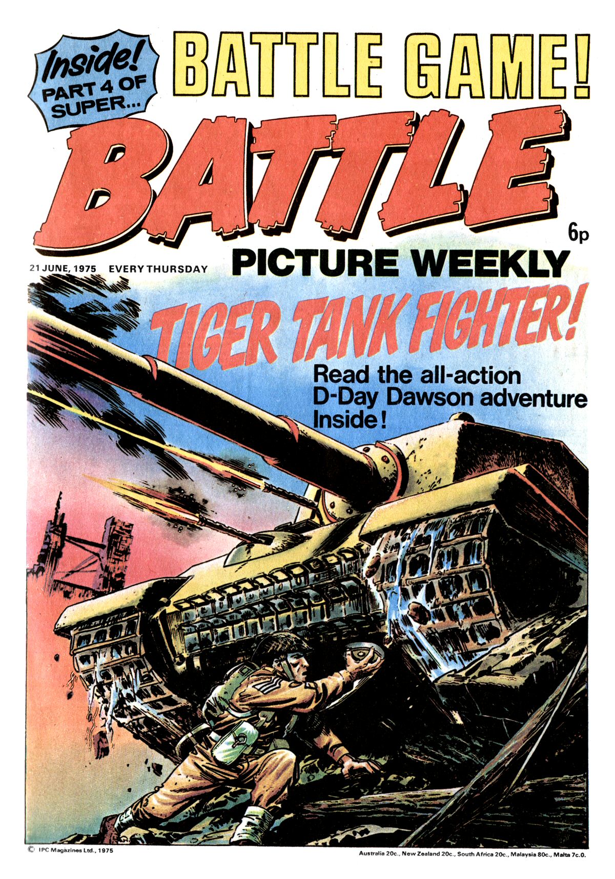 Read online Battle Picture Weekly comic -  Issue #16 - 1
