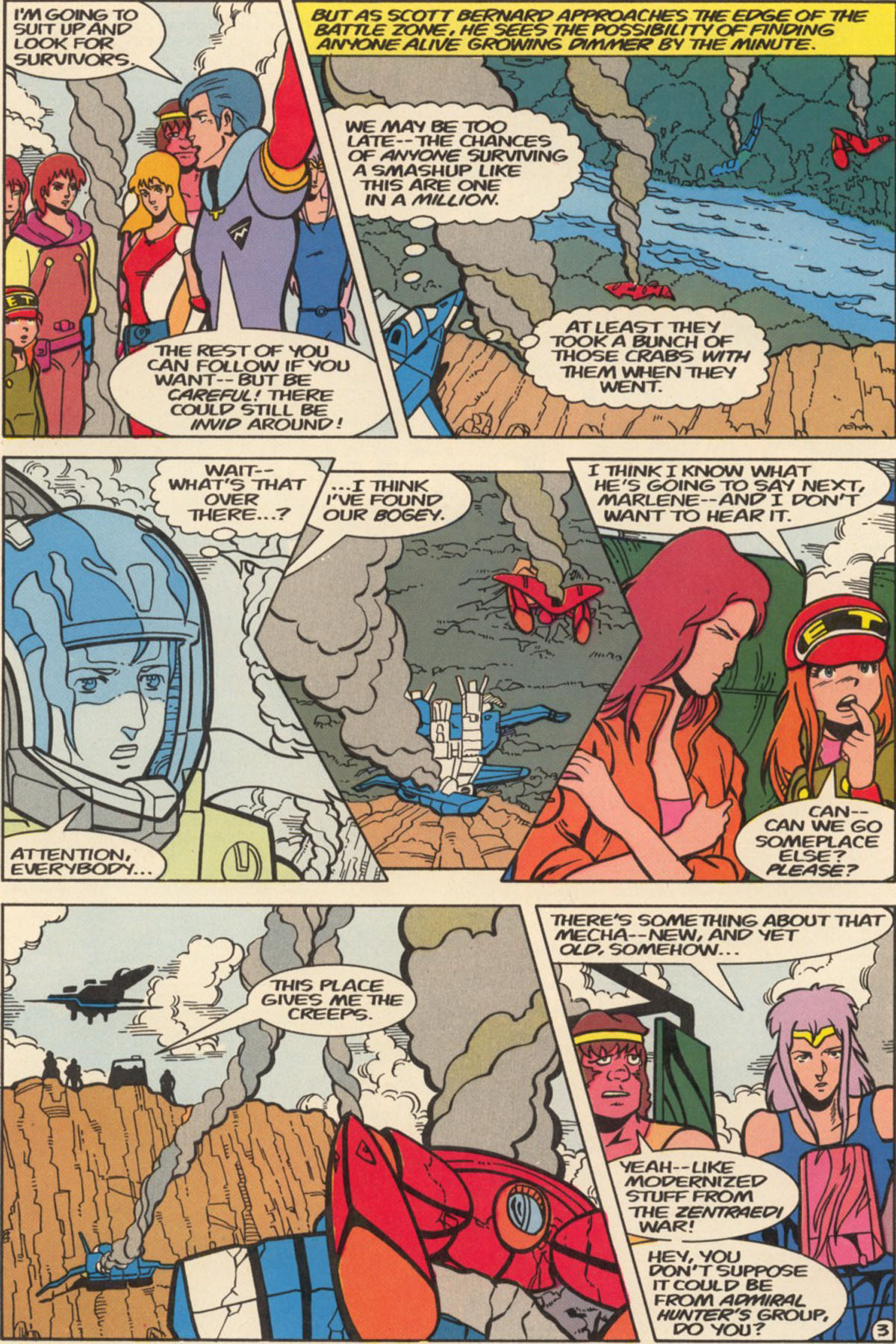 Read online Robotech The New Generation comic -  Issue #23 - 5