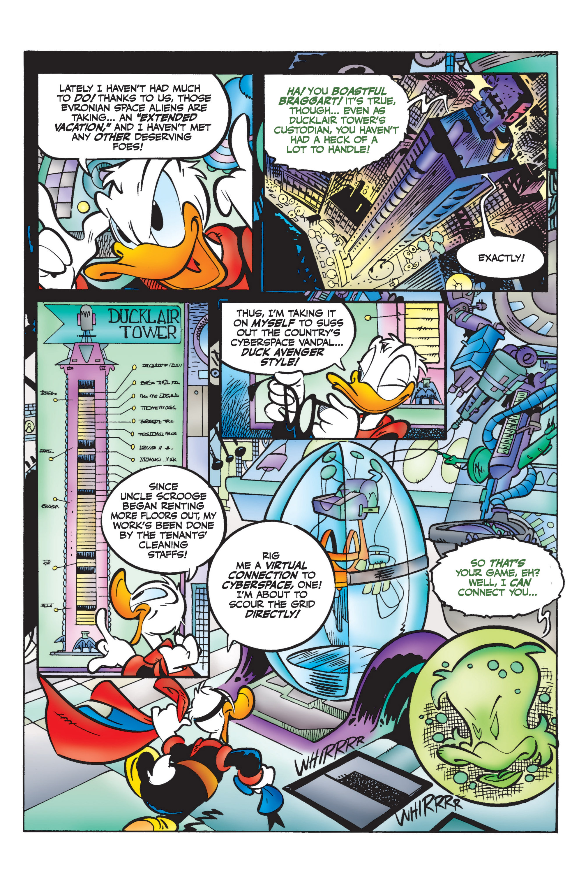 Read online Duck Avenger comic -  Issue #4 - 9