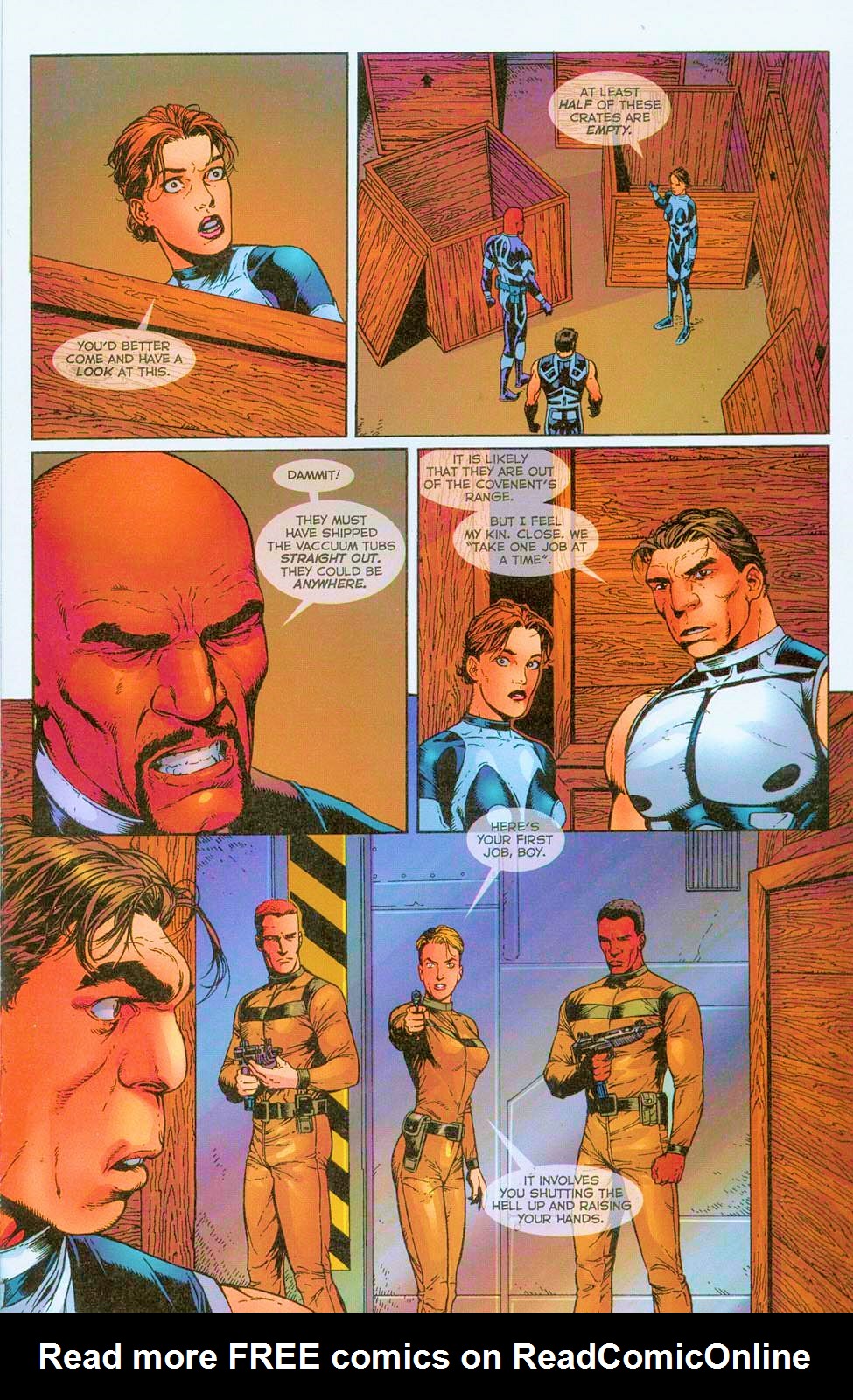 Read online Kin comic -  Issue #6 - 17